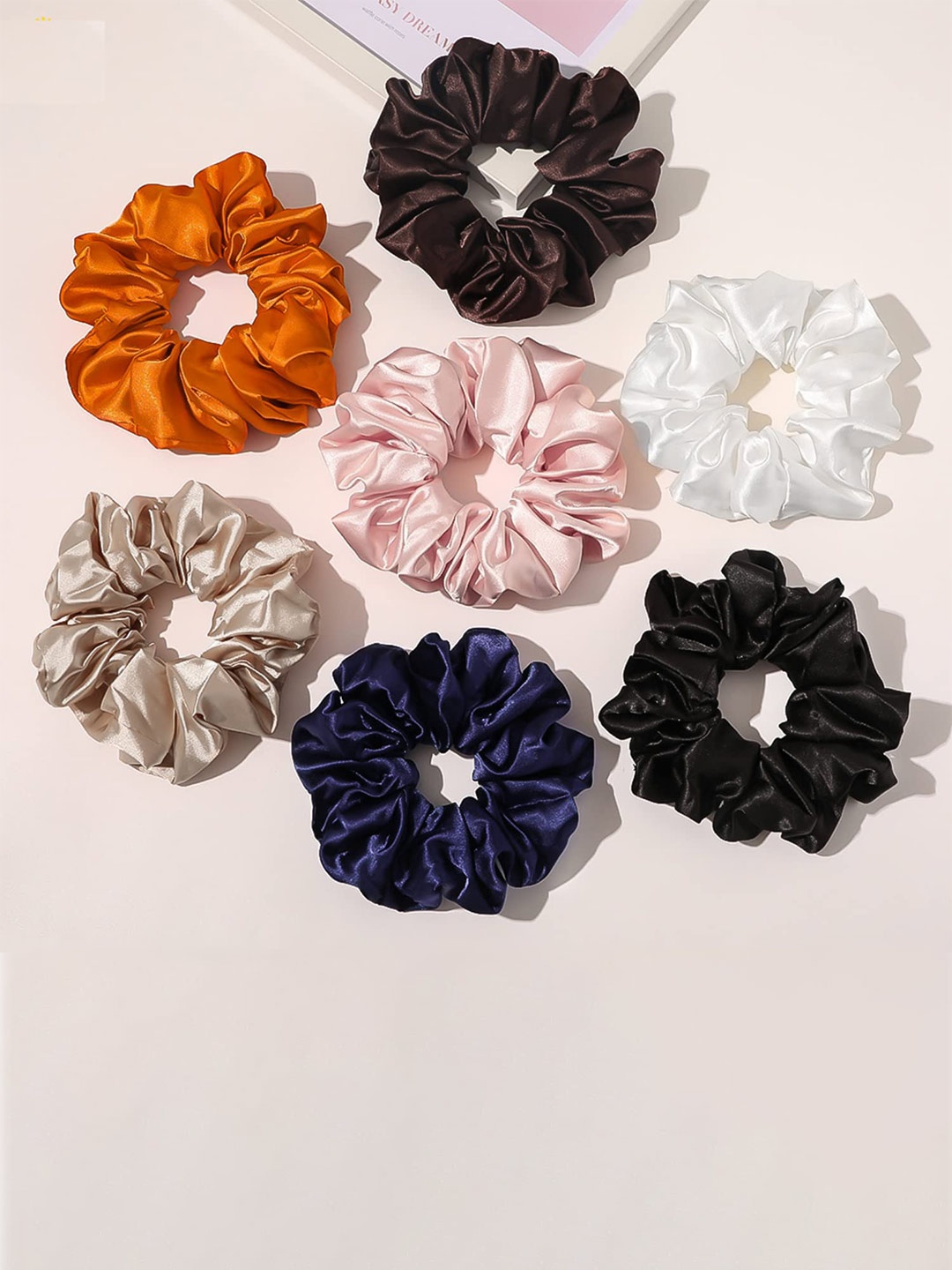 

Krelin Women Set of 3 Ponytail Holders, Black