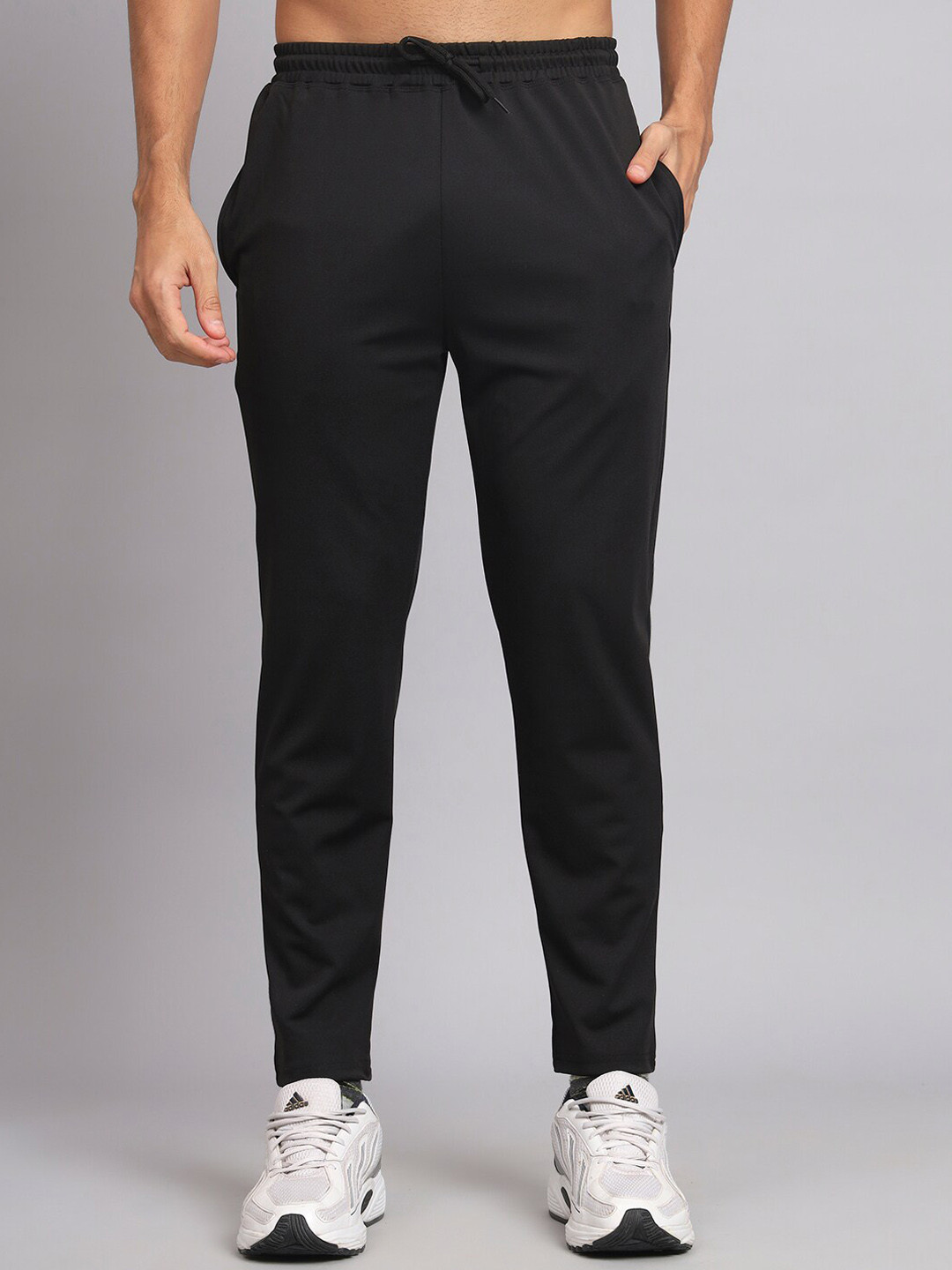 

GLITO Printed Detail Front Zipper Tracksuits, Navy blue