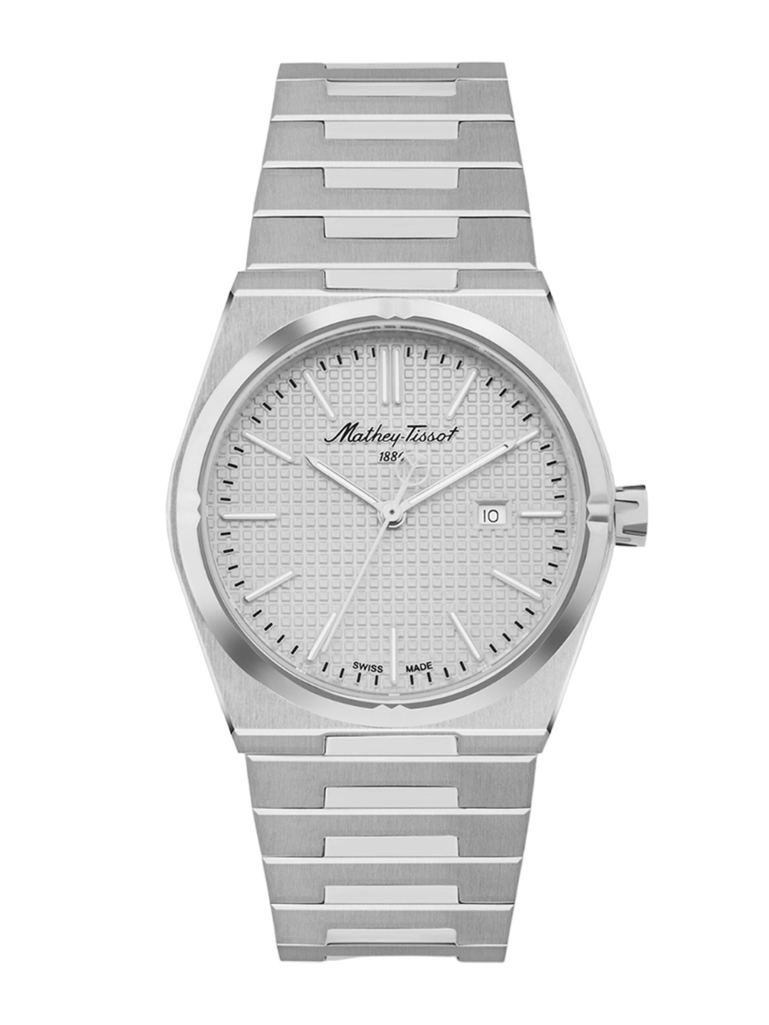 

Mathey-Tissot Women Swiss Made Quartz Analog Watch D117AS, Silver