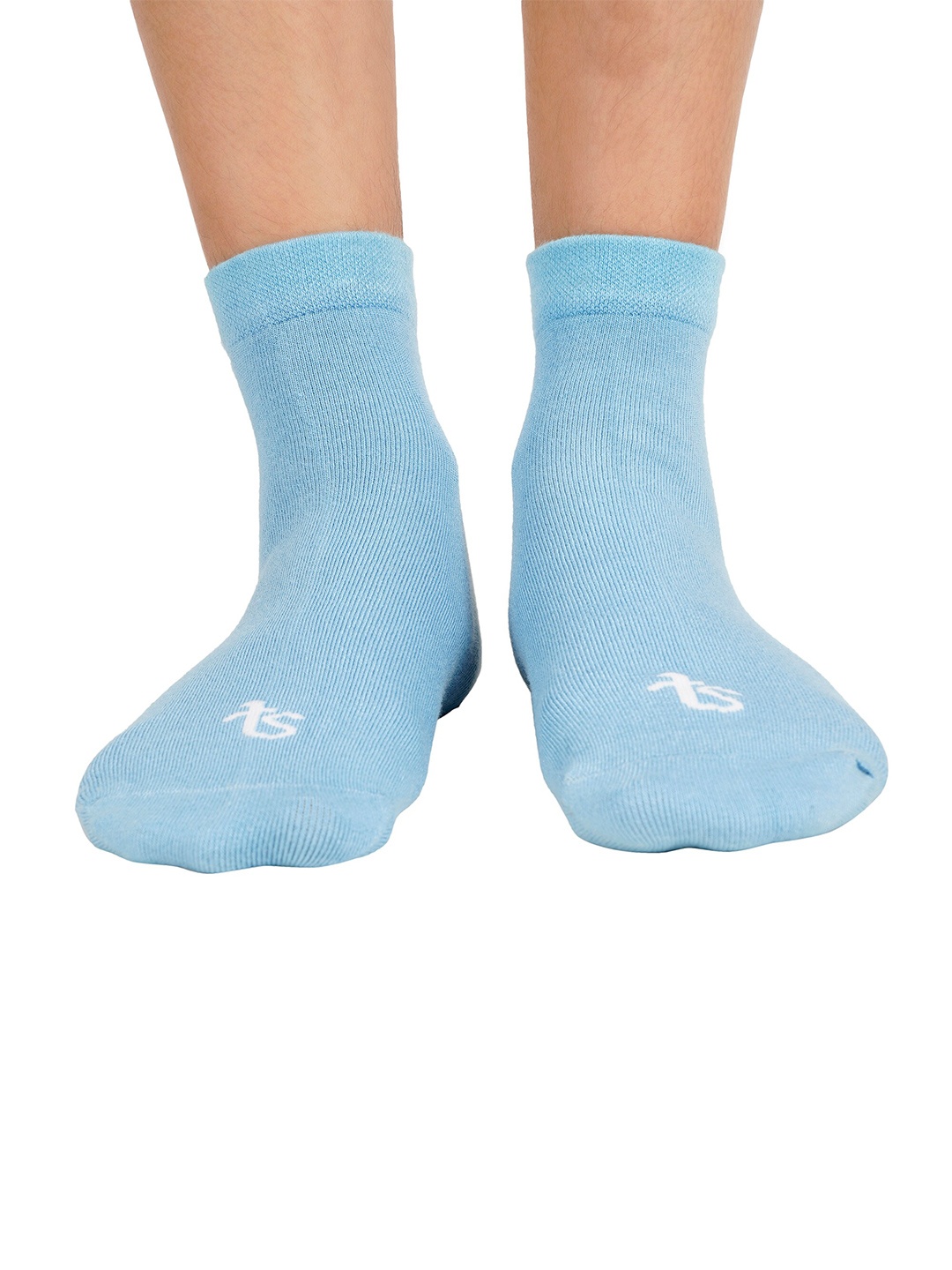 

TalkingSox Pack Of 6 Above Ankle Length Socks, Blue