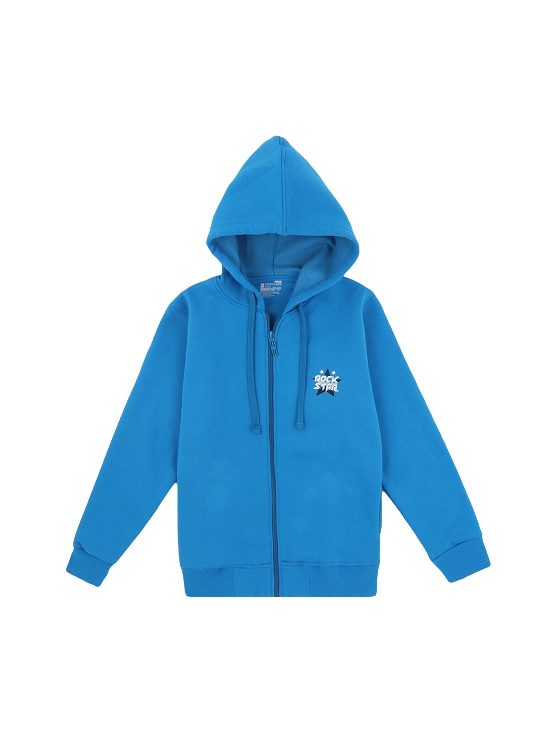 

Bodycare Kids Boys Hooded Lightweight Cotton Front Open Sweatshirt, Blue
