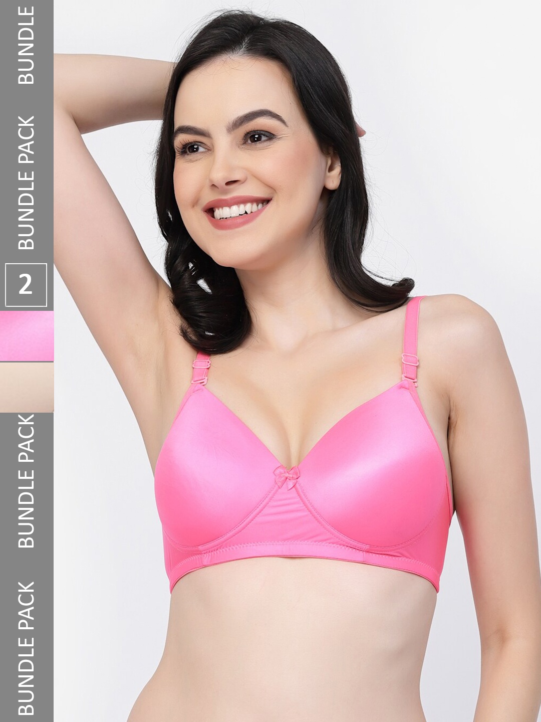 

College Girl Women Bra, Pink