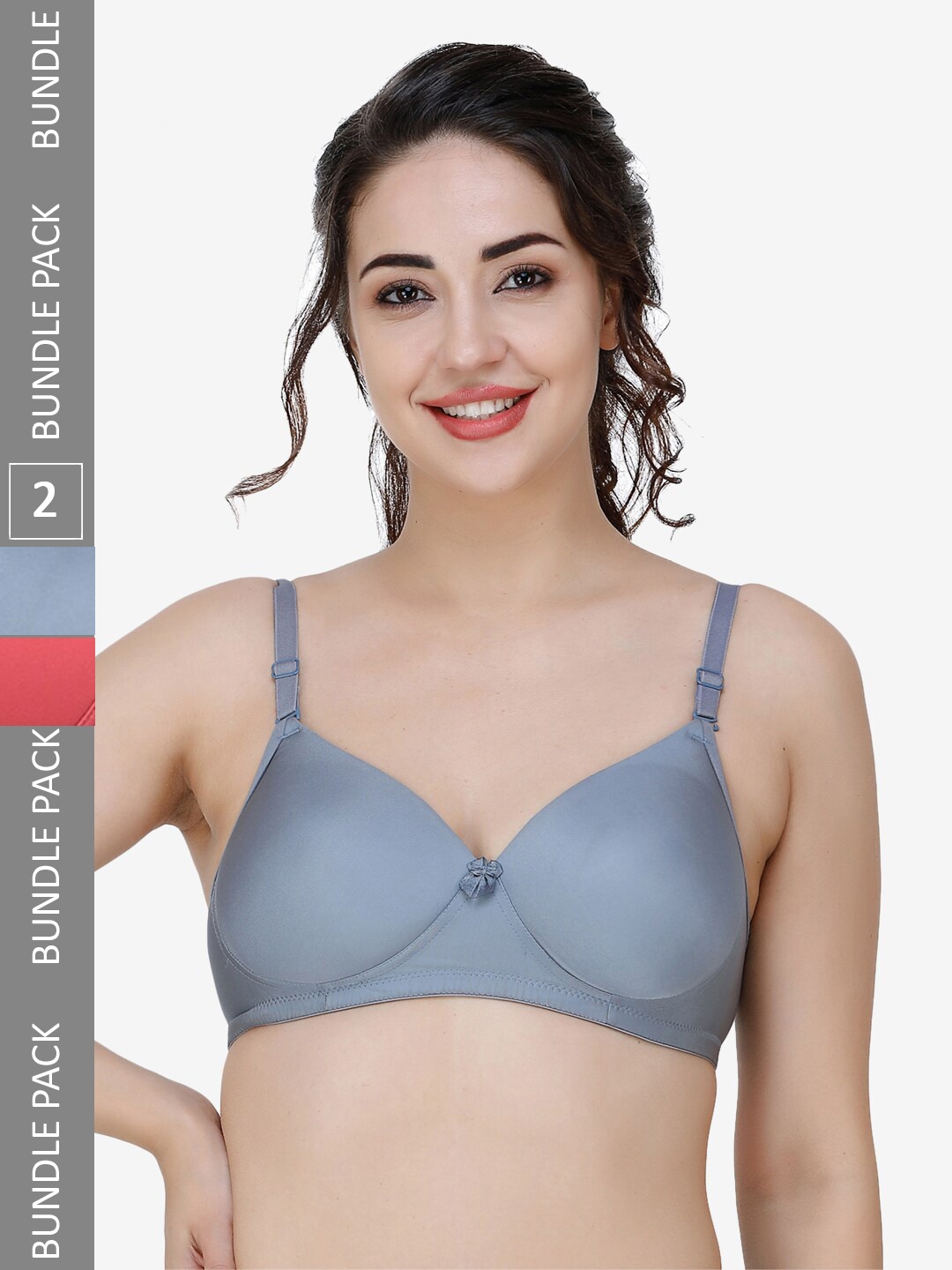 

College Girl Women Bra, Pink