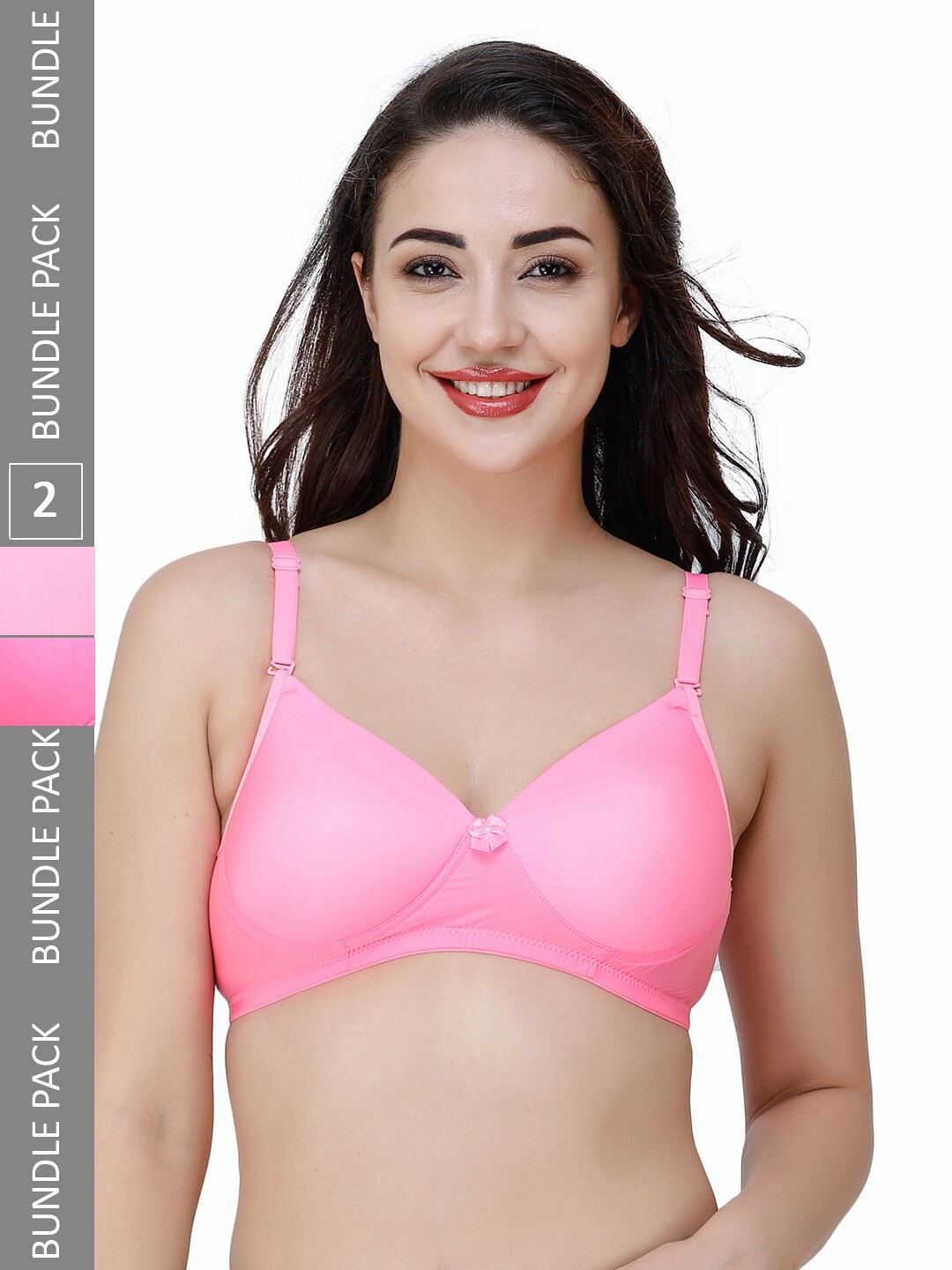 

College Girl Women Bra, Pink