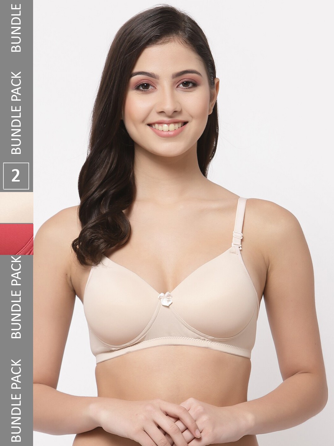 

College Girl Women Bra, Red