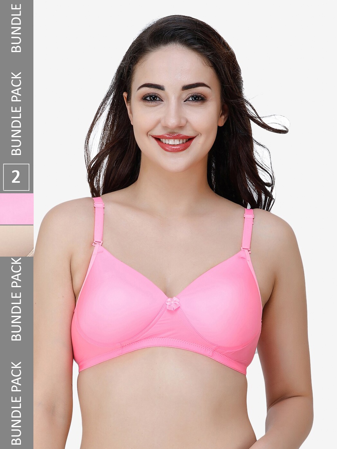 

College Girl Women Bra, Pink