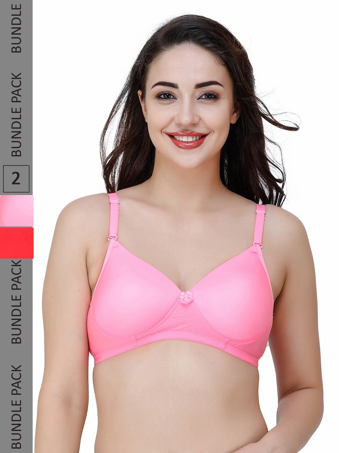 

College Girl Women Bra, Red