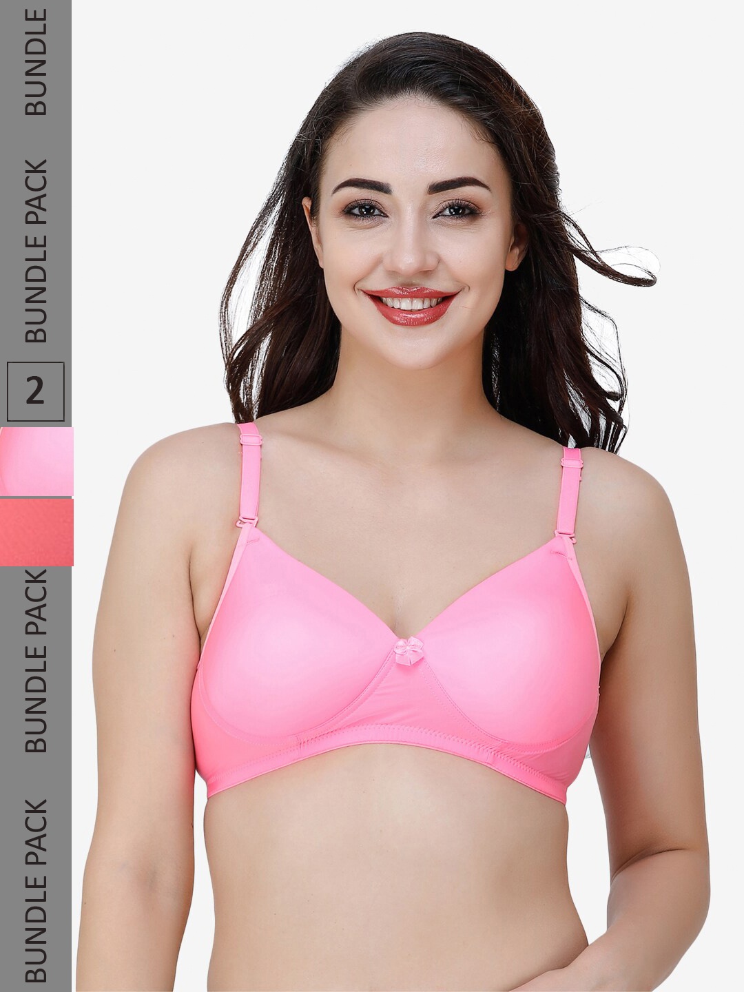 

College Girl Women Bra, Pink