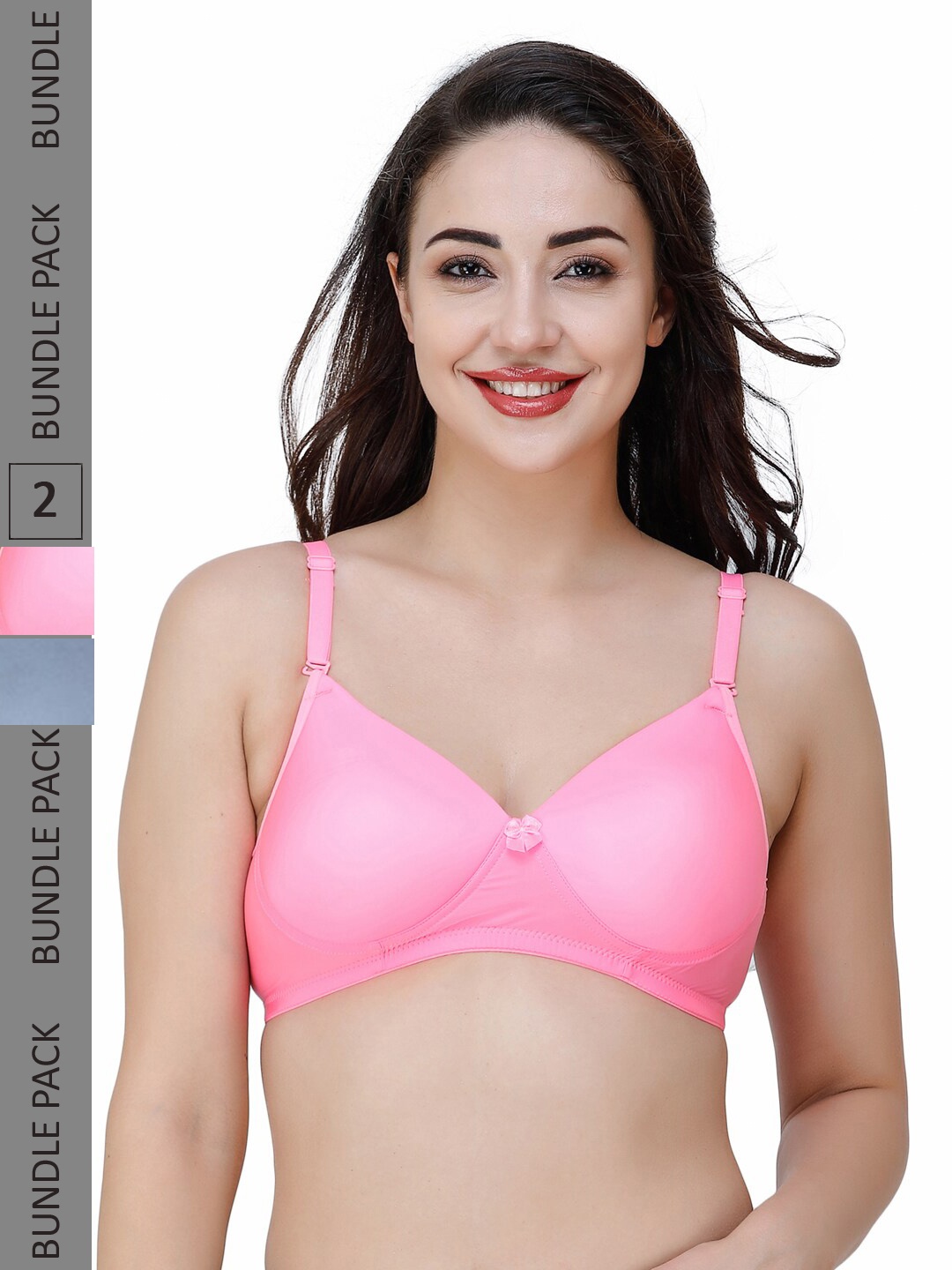 

College Girl Women Bra, Grey