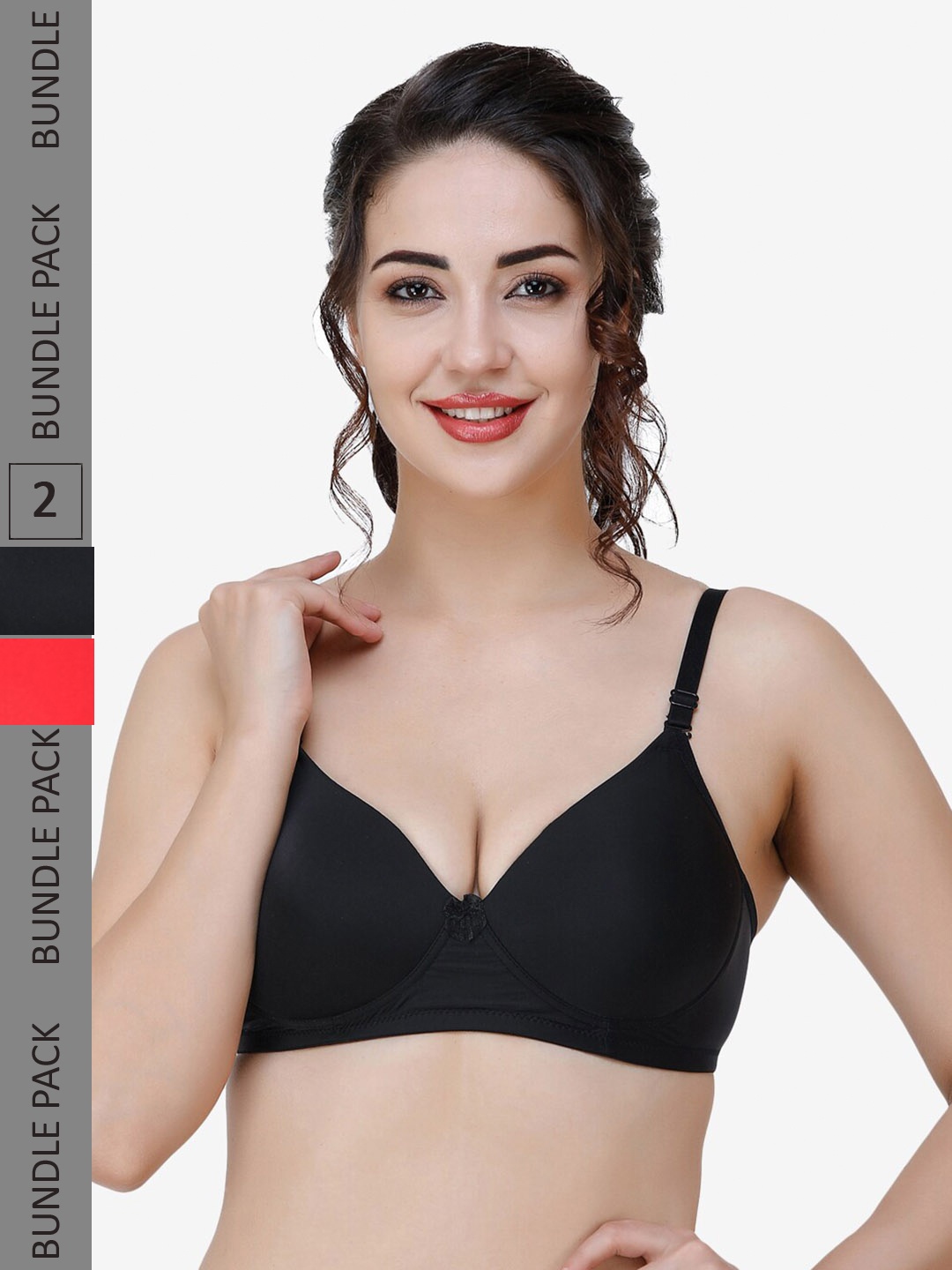 

College Girl Women Bra, Black