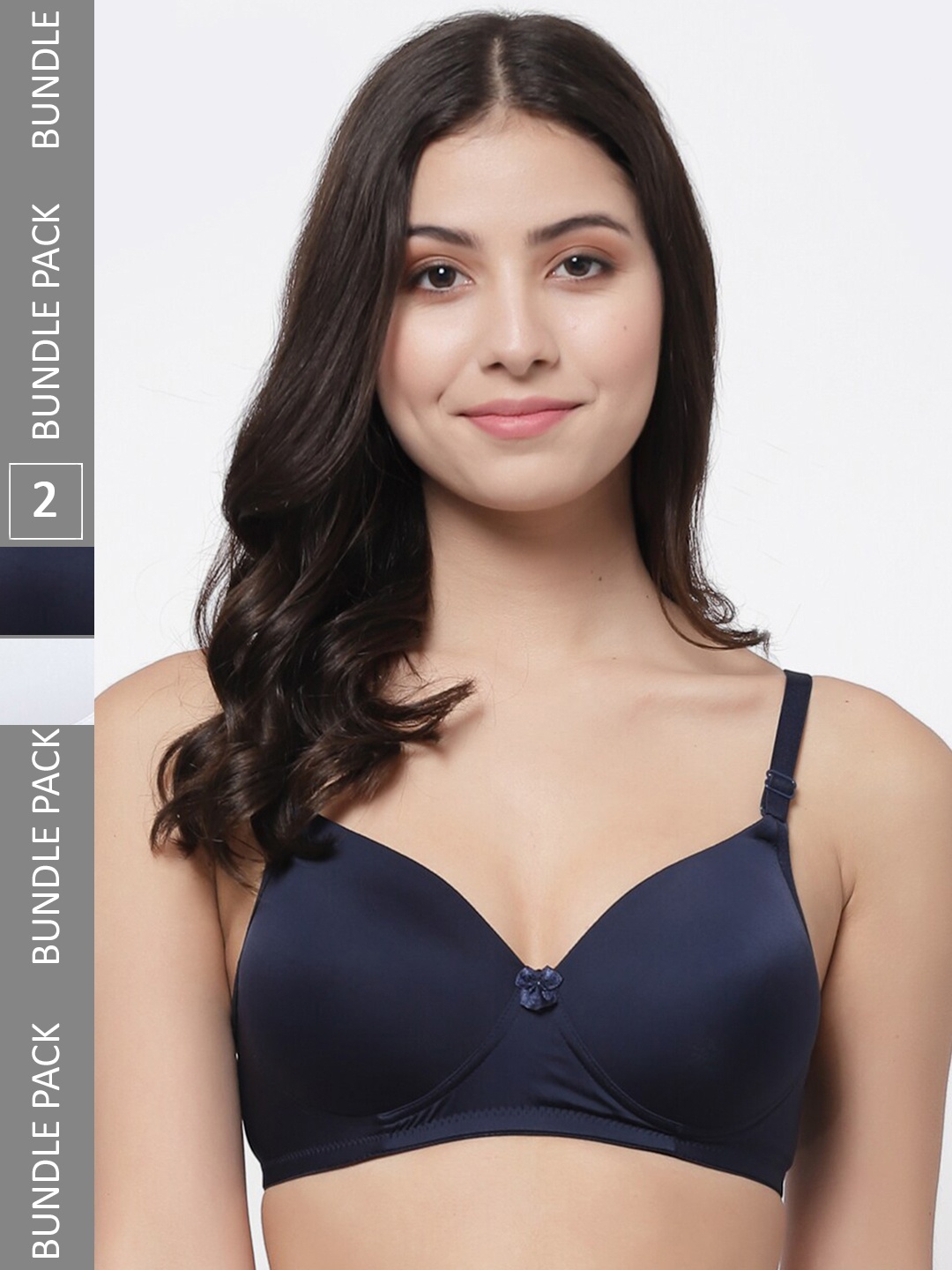 

College Girl Women Bra, White