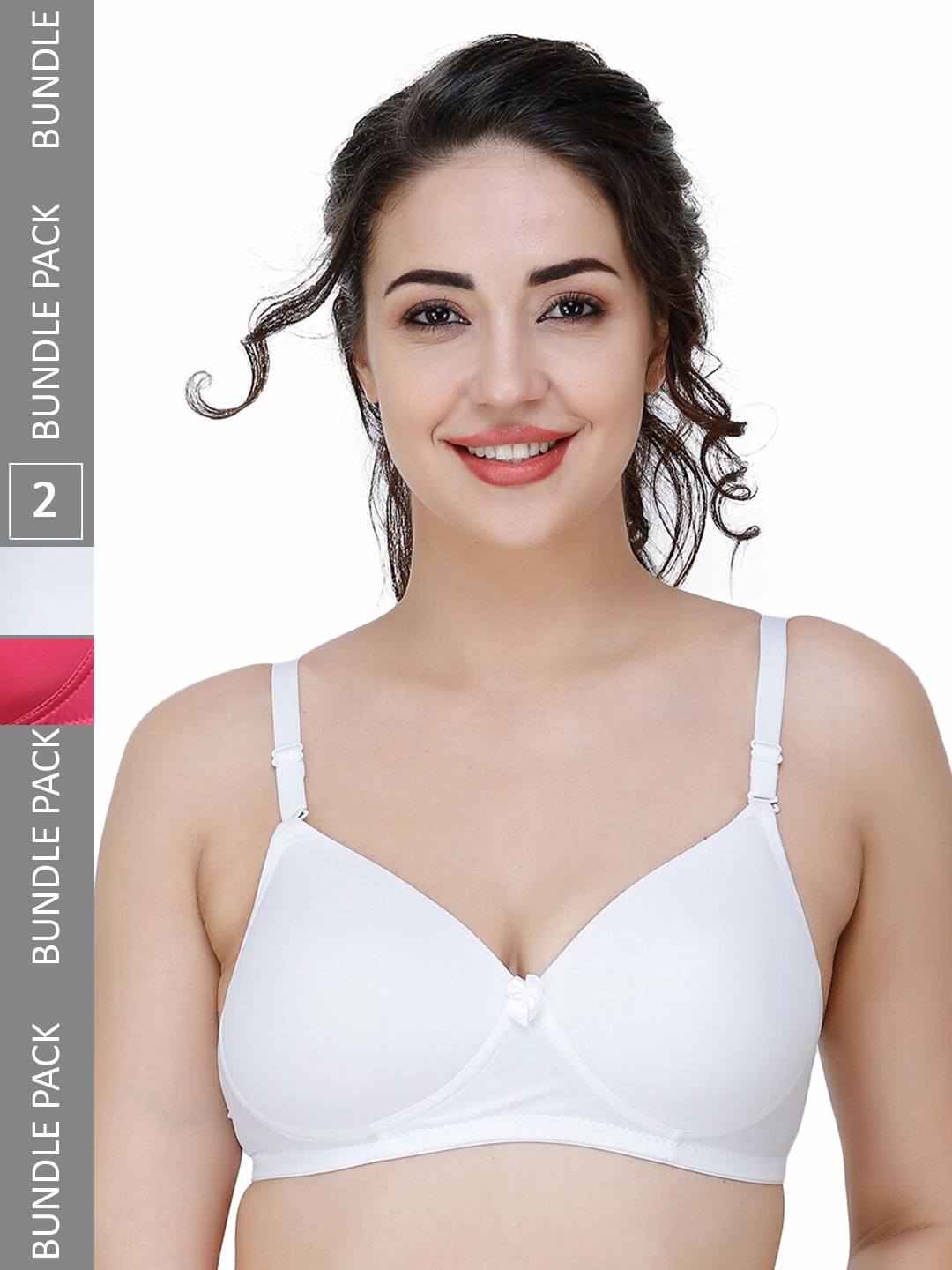 

College Girl Women Bra, Pink