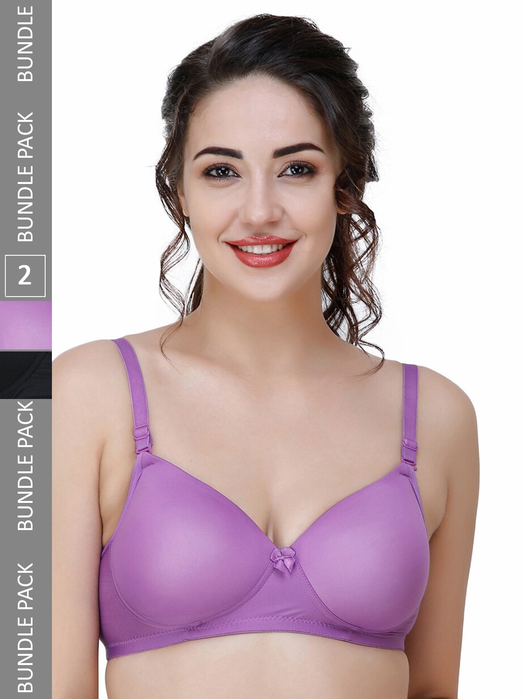 

College Girl Women Bra, Black