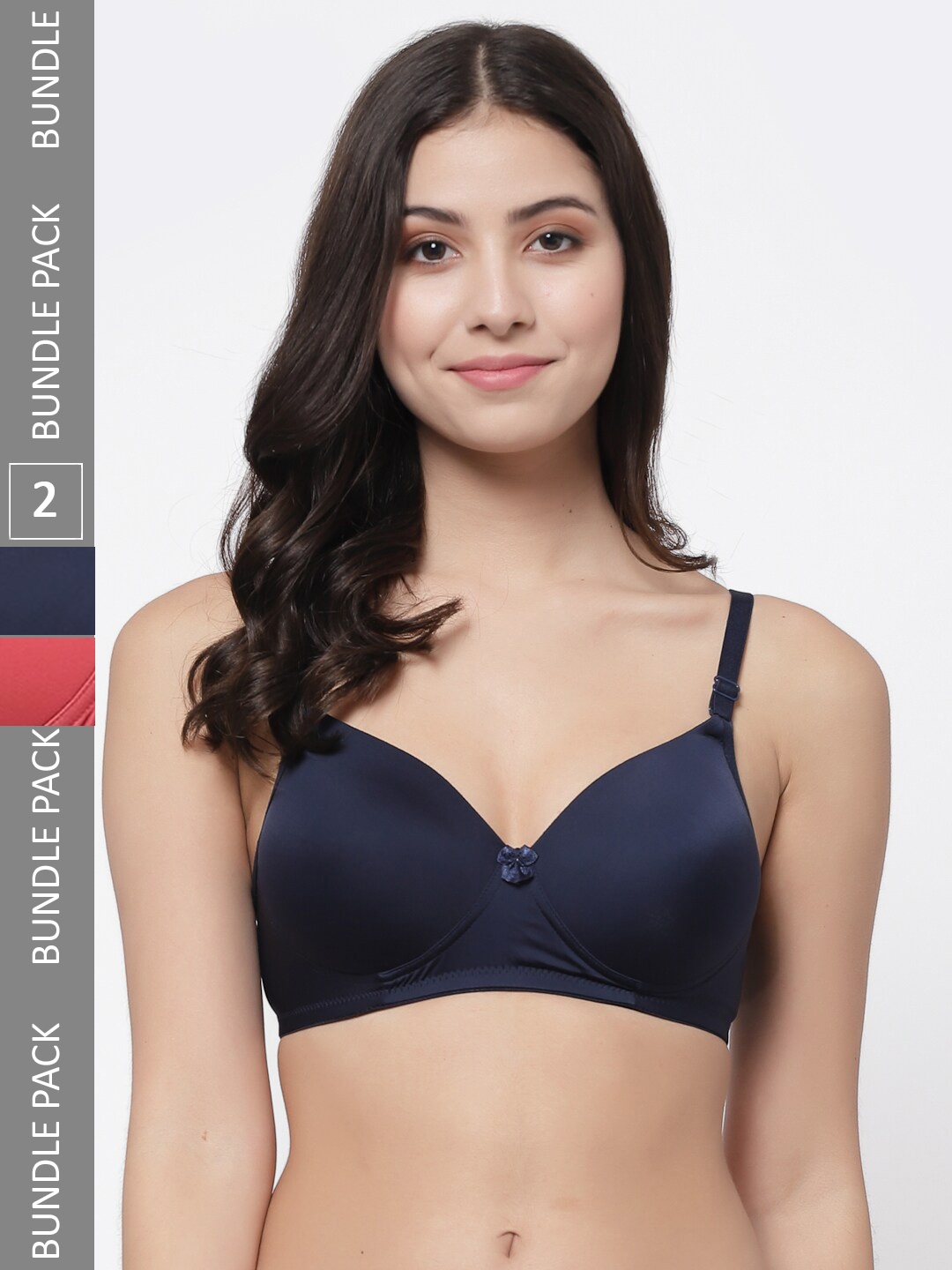 

College Girl Women Bra, Red