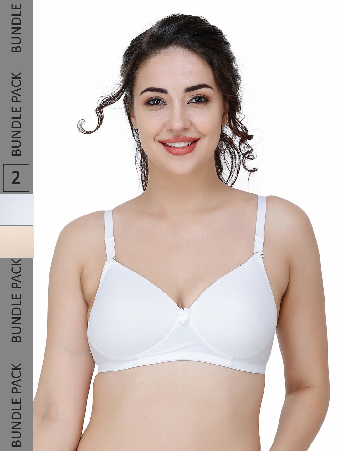 

College Girl Women Bra, Beige