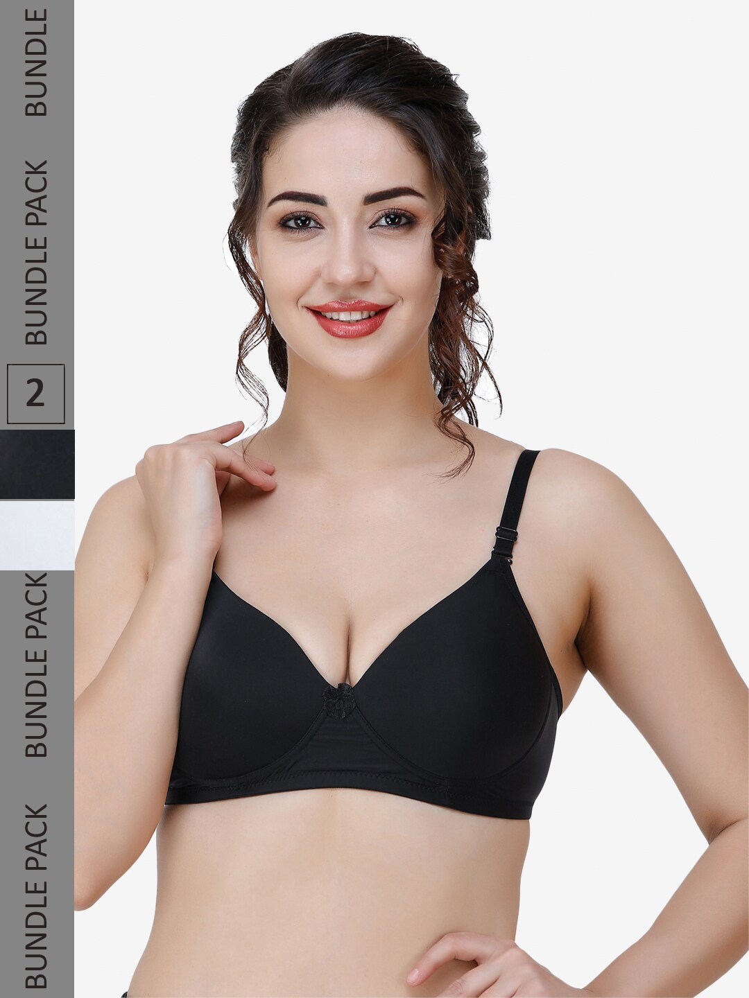 

College Girl Women Bra, Black