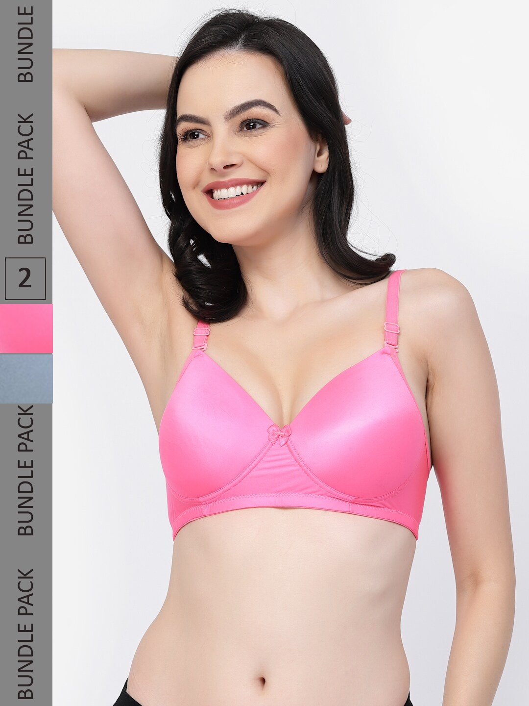 

College Girl Women Bra, Grey