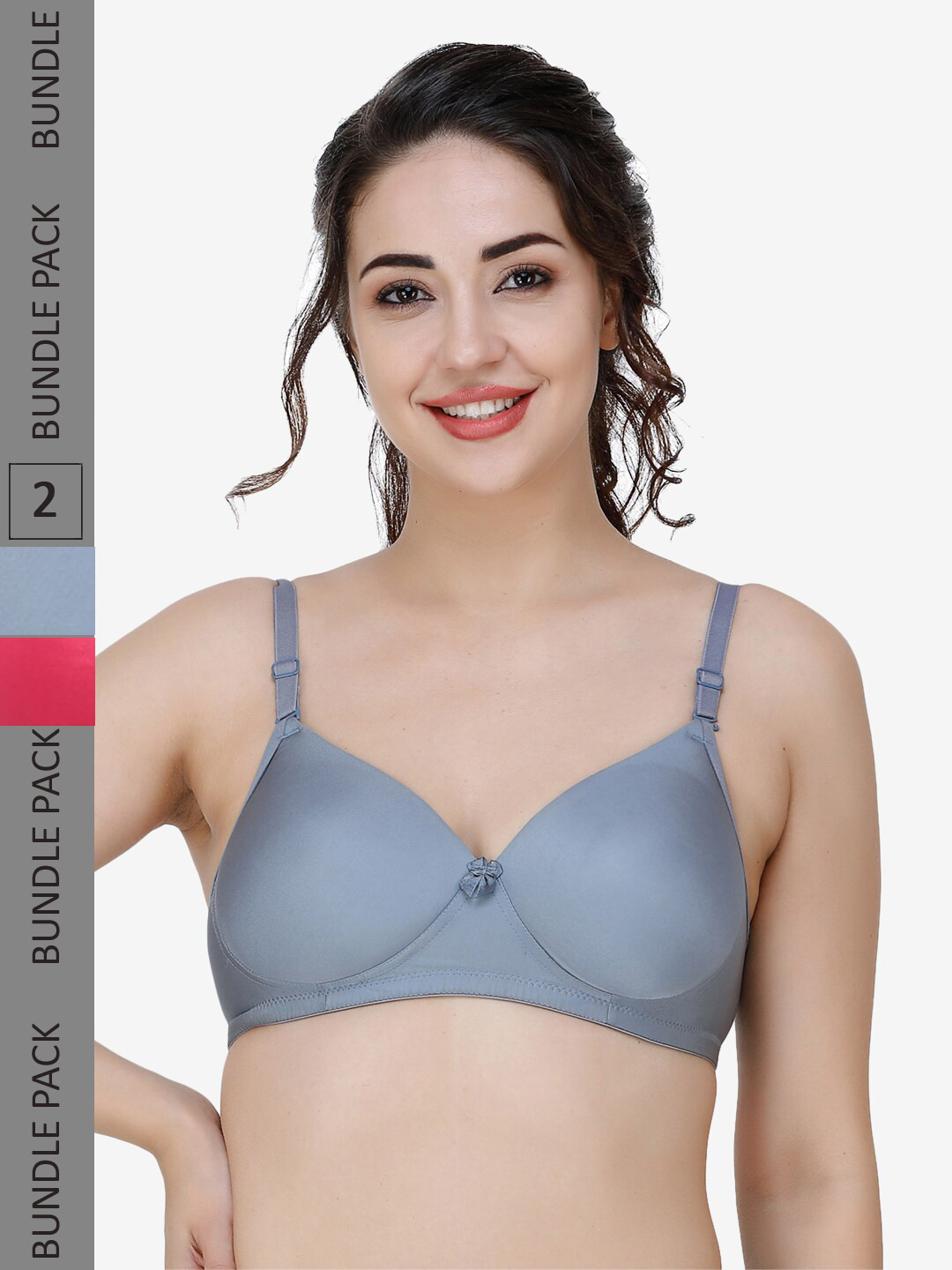 

College Girl Women Bra, Pink
