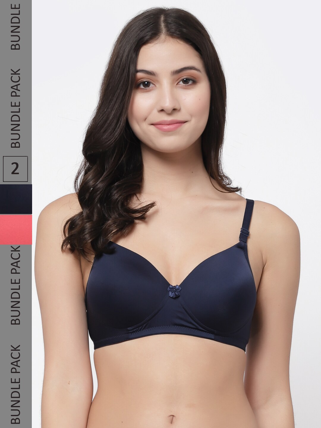 

College Girl Women Bra, Navy blue