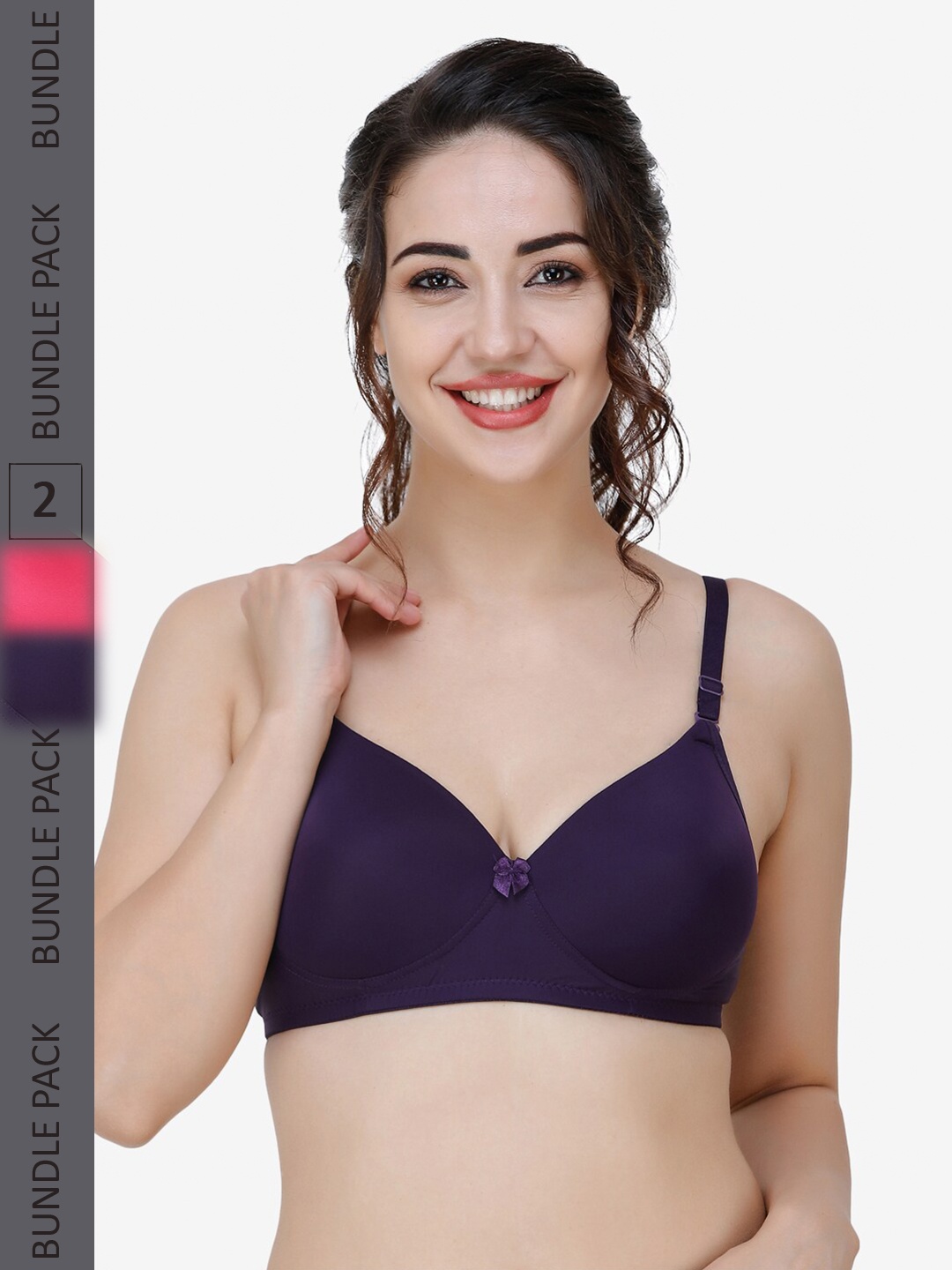 

College Girl Women Bra, Pink