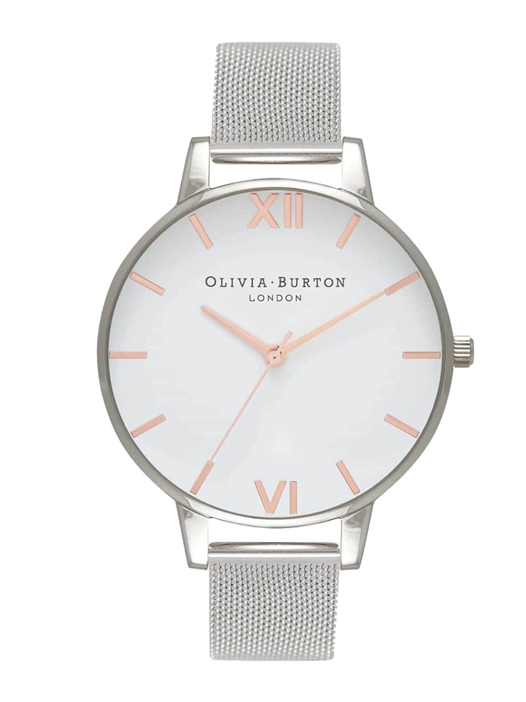 

Olivia Burton Women Printed Dial & Stainless Steel Straps Analogue Watch OB16BD97, White