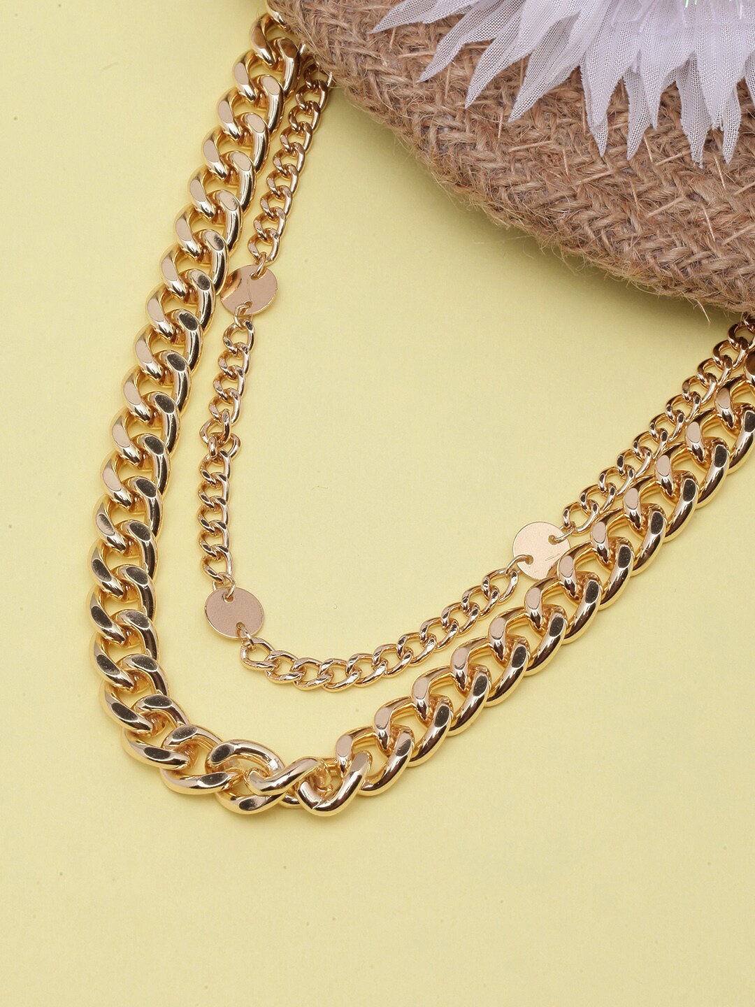 

Stylecast X KPOP Gold-Plated Layered Necklace