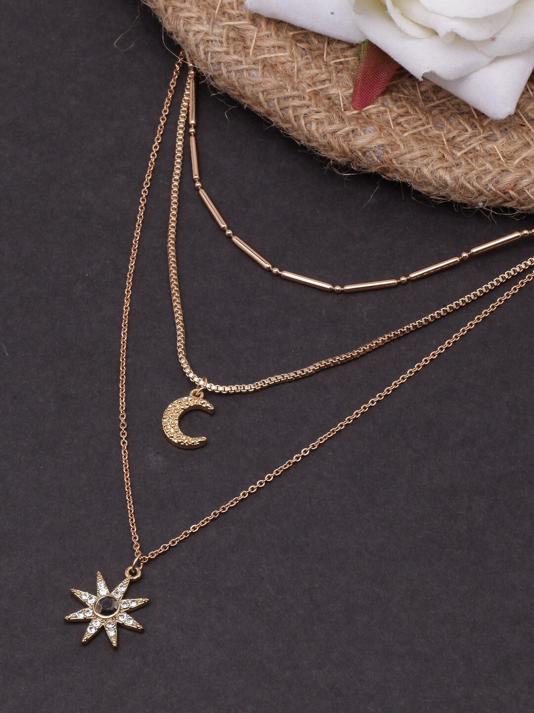 

Stylecast X KPOP Women Gold Necklace and Chains