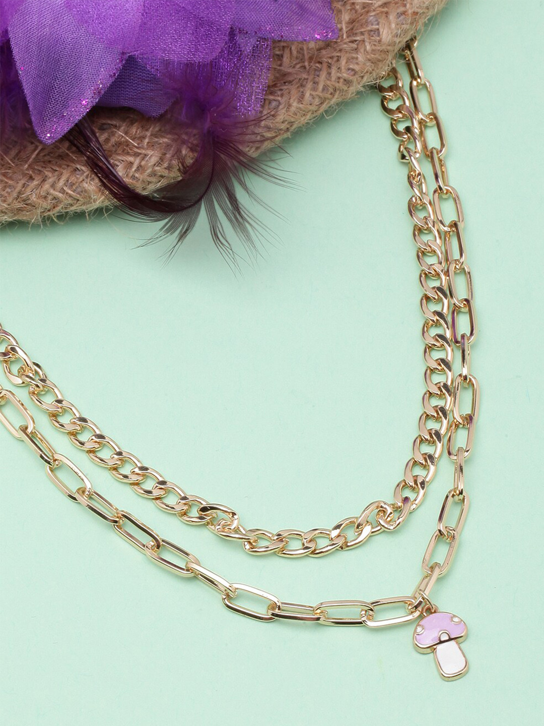 

Stylecast X KPOP Women Gold Necklace and Chains