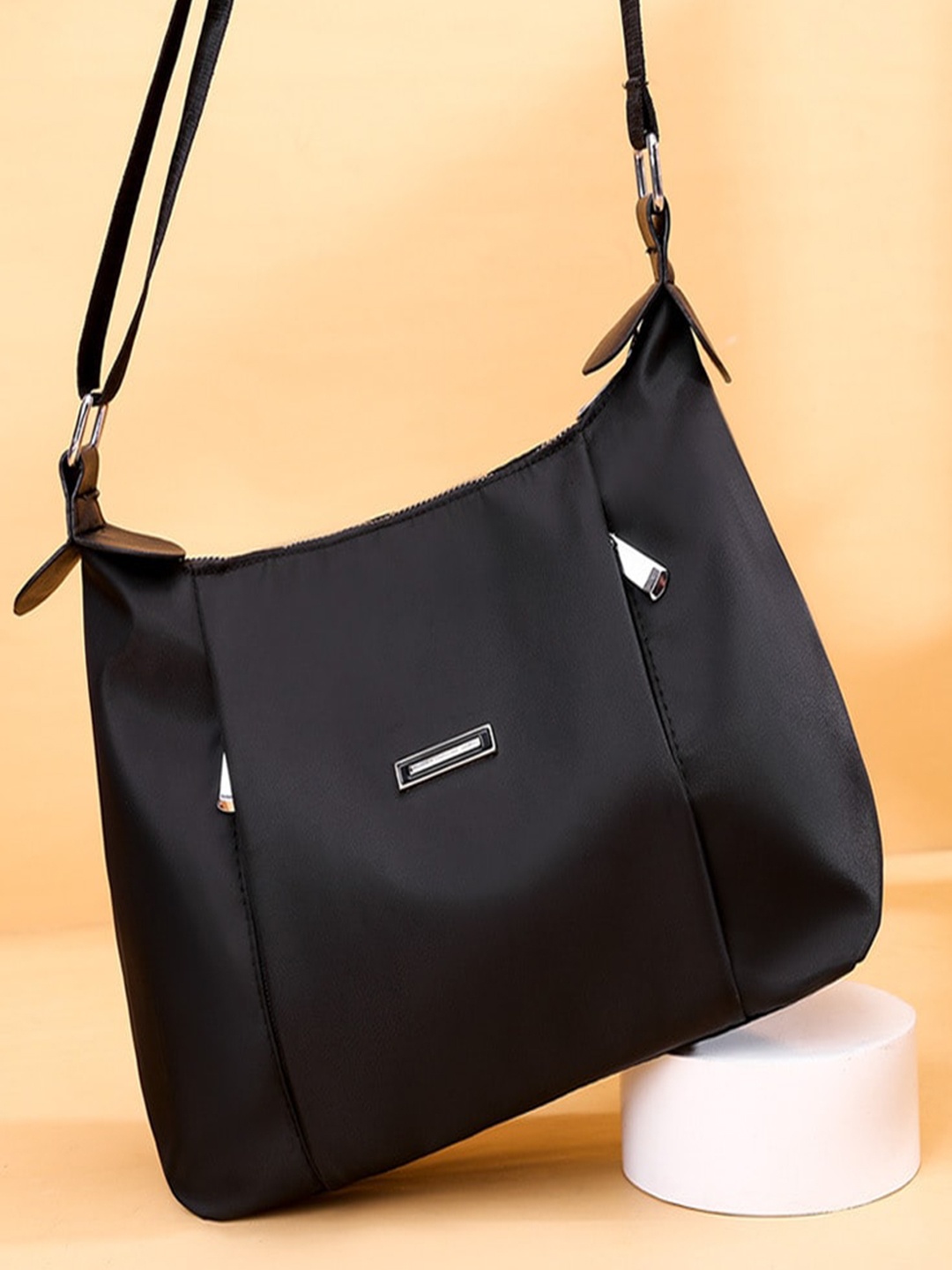 

Diva Dale Structured Sling Bag, Black