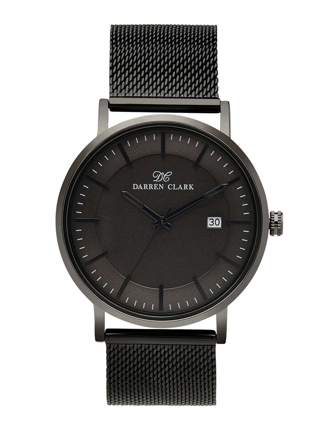 

DARREN CLARK Men Bracelet Style Straps Analogue Automatic Watch 1004F-E0416, Black