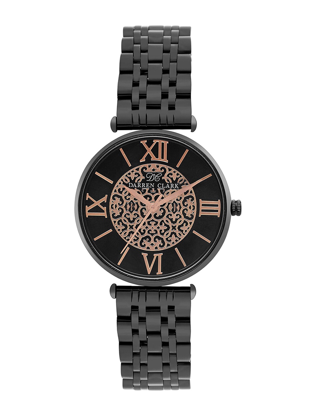 

DARREN CLARK Women Bracelet Style Straps Analogue Watch 2002F-M0404, Black