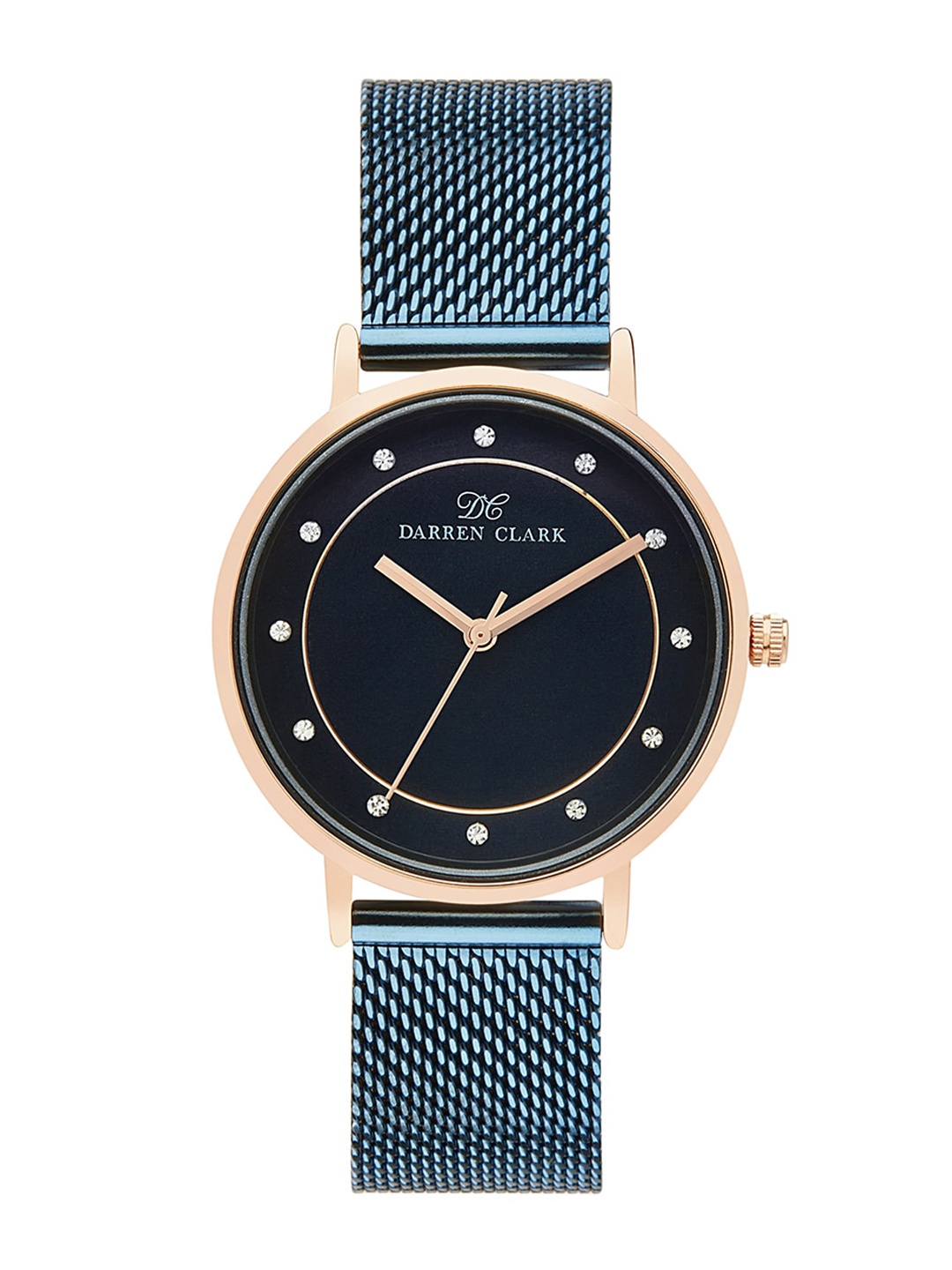 

DARREN CLARK Women Bracelet Style Analogue Watch 2005G-E0305, Blue