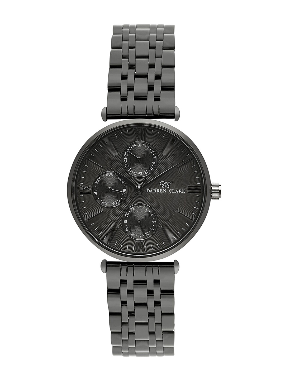 

DARREN CLARK Women Bracelet Style Straps Analogue Watch 2003F-M0404, Black