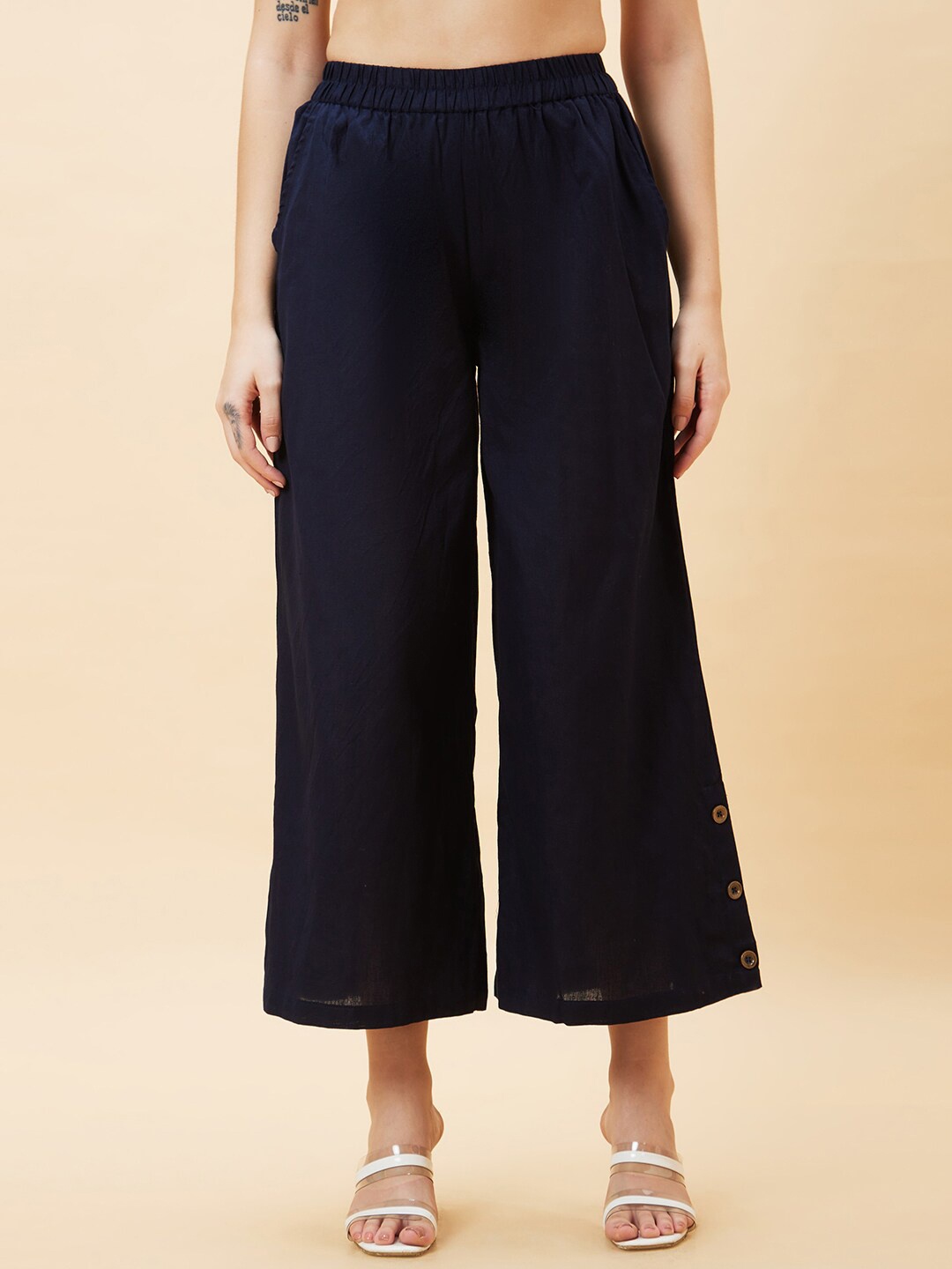 

Globus Women Palazzos, Navy blue