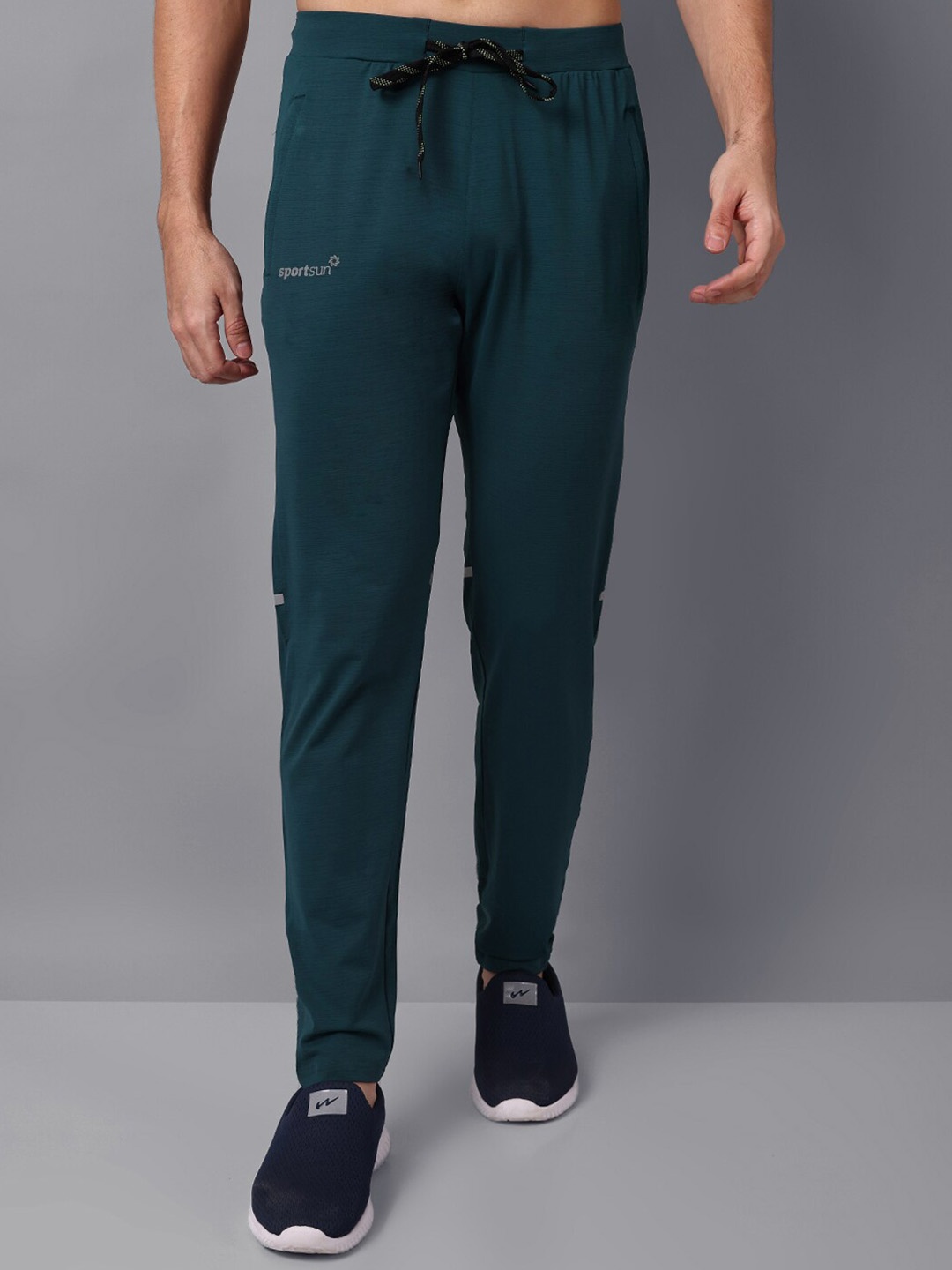 

SPORT SUN Men Stretchable Track Pants, Blue