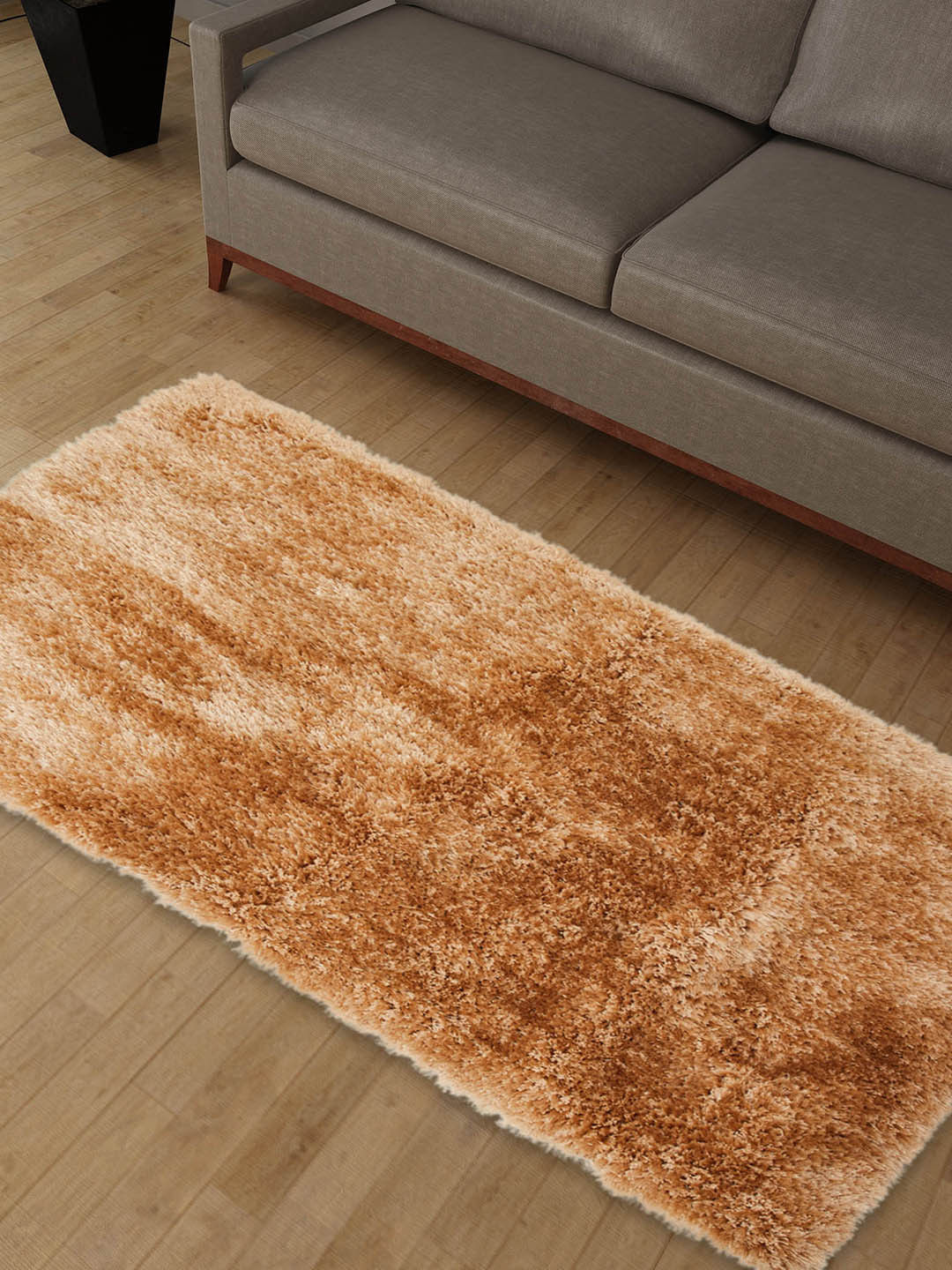 

Home Centre Brown Colour Refresh Tufted Shaggy Dhurrie