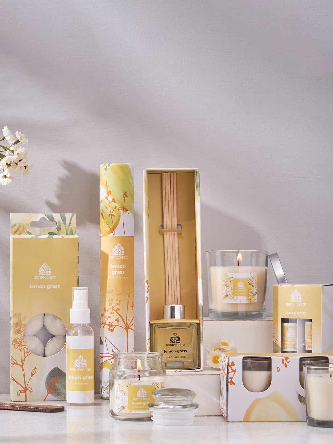 

Home Centre Corsica Yellow Lemon Grass Room Spray 50 ml
