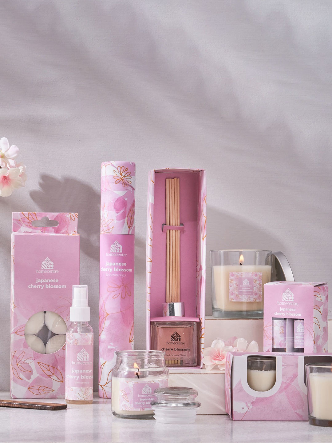 

Home Centre Corsica Pink Japanese Cherry Blossom Room Spray 50 ml