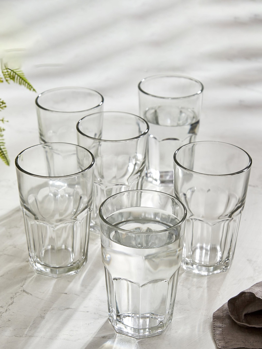 

Home Centre Transparent 6-Pieces Luana Water Glass 300ml each