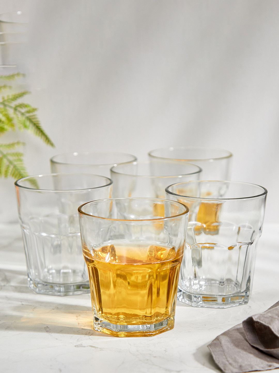 

Home Centre Transparent 6-Pieces Luana Whisky Glass 300ml