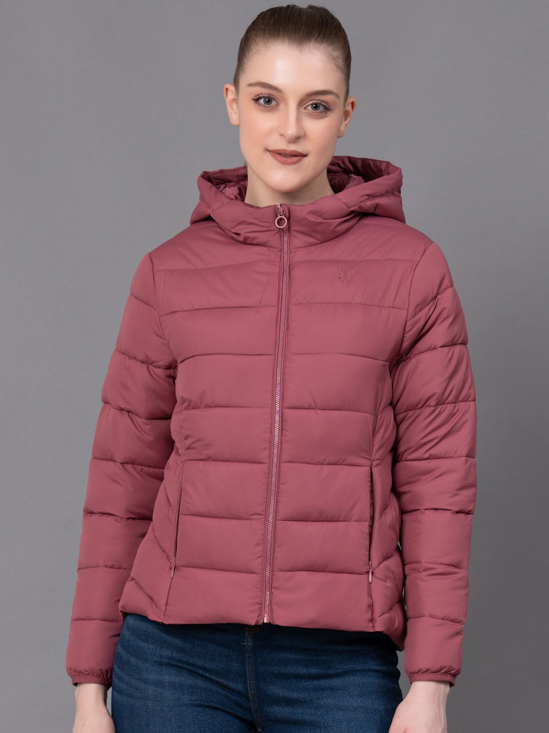 

Red Tape Hooded Padded Jacket, Mauve