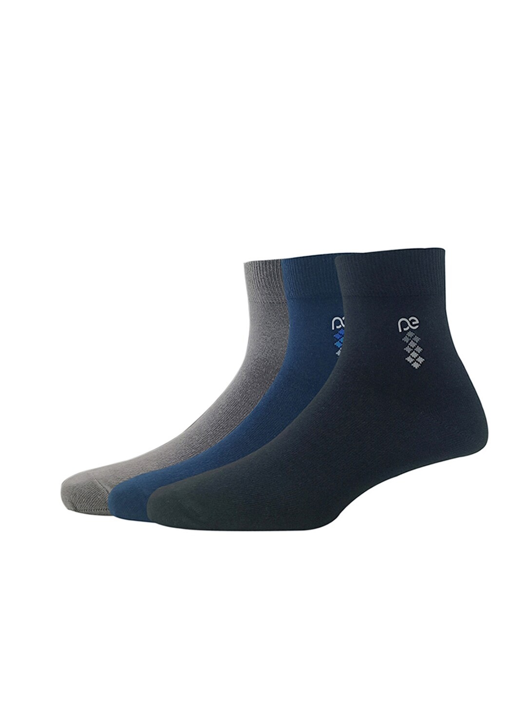 

Peter England Pack Of 3 Quarter-Length Socks, Black