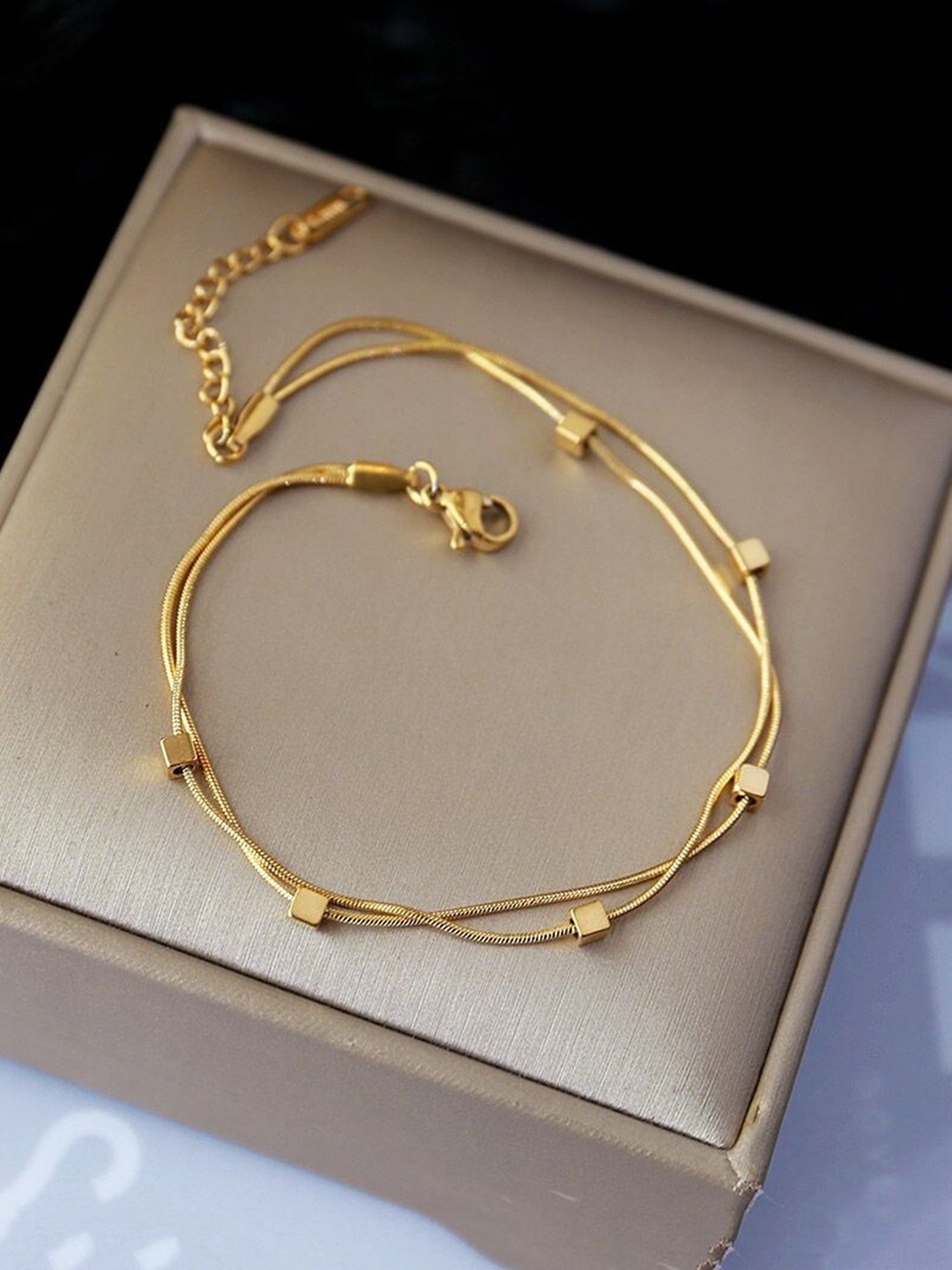 

MYKI Gold-Plated Multistrand Bracelet