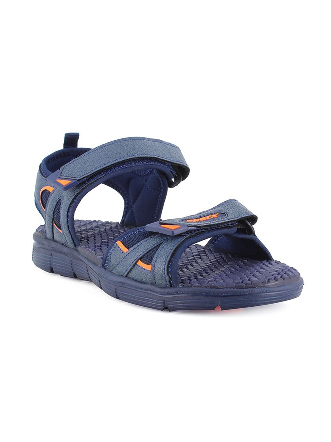 

Sparx Men Textured Sport Sandal, Navy blue