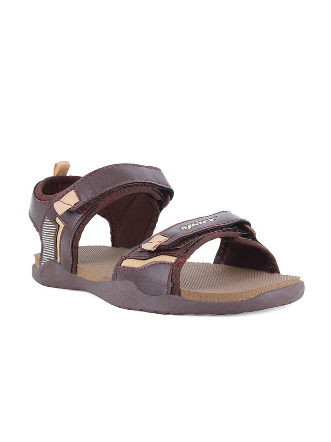 

Sparx Men Textured Sports Sandals, Brown
