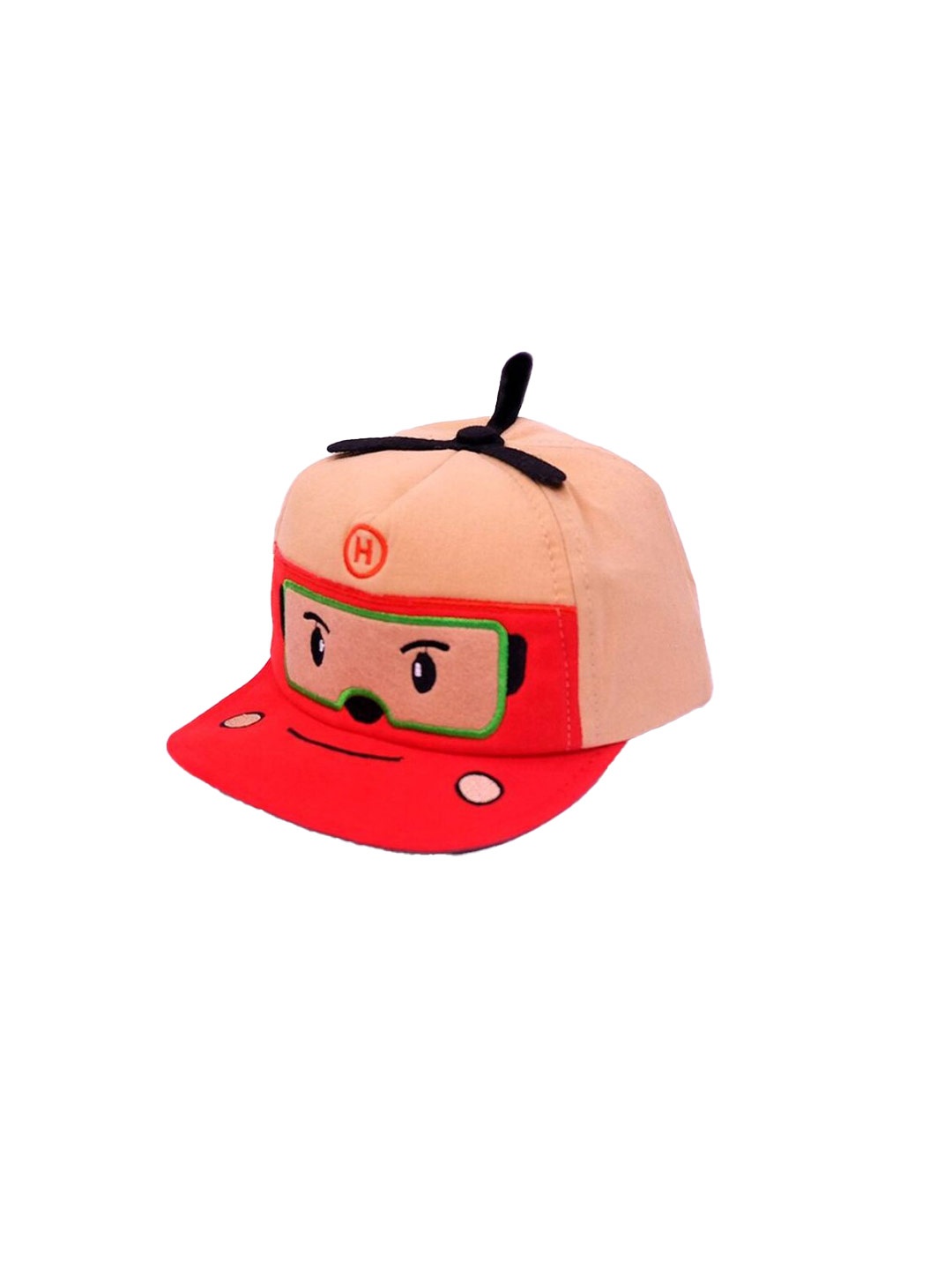 

TIPY TIPY TAP Kids Embroidered Cotton Baseball Cap, Red