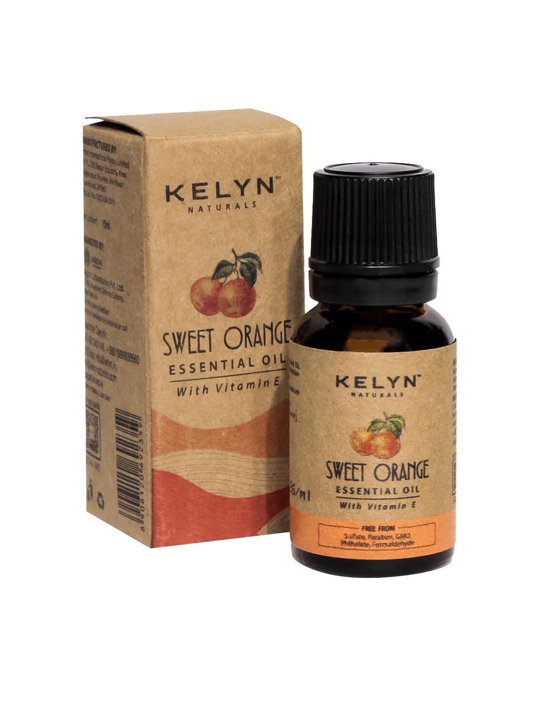 

KELYN Orange Essential Oil With Vitamin E 15 ml