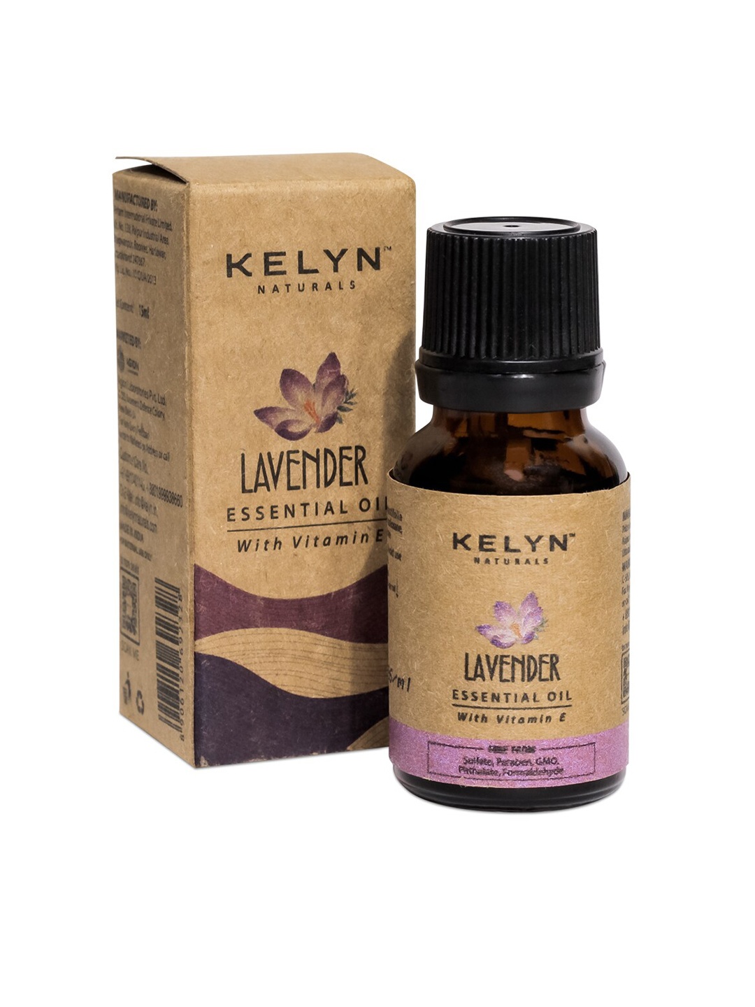 

KELYN Pure Lavender Essential Oil With Vitamin E 15 ml