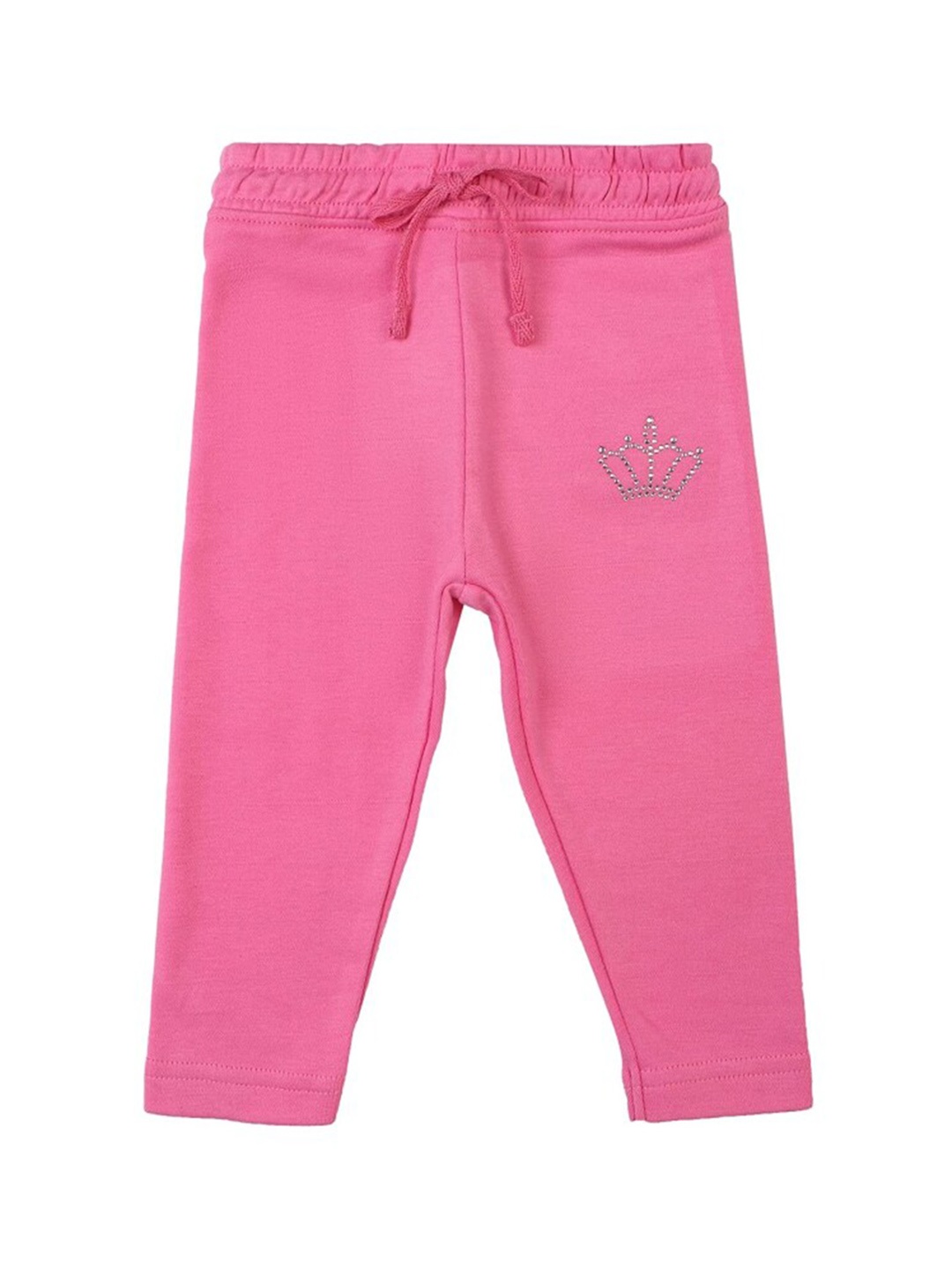 

Bodycare Kids Infant Girls Cotton Track Pants, Pink