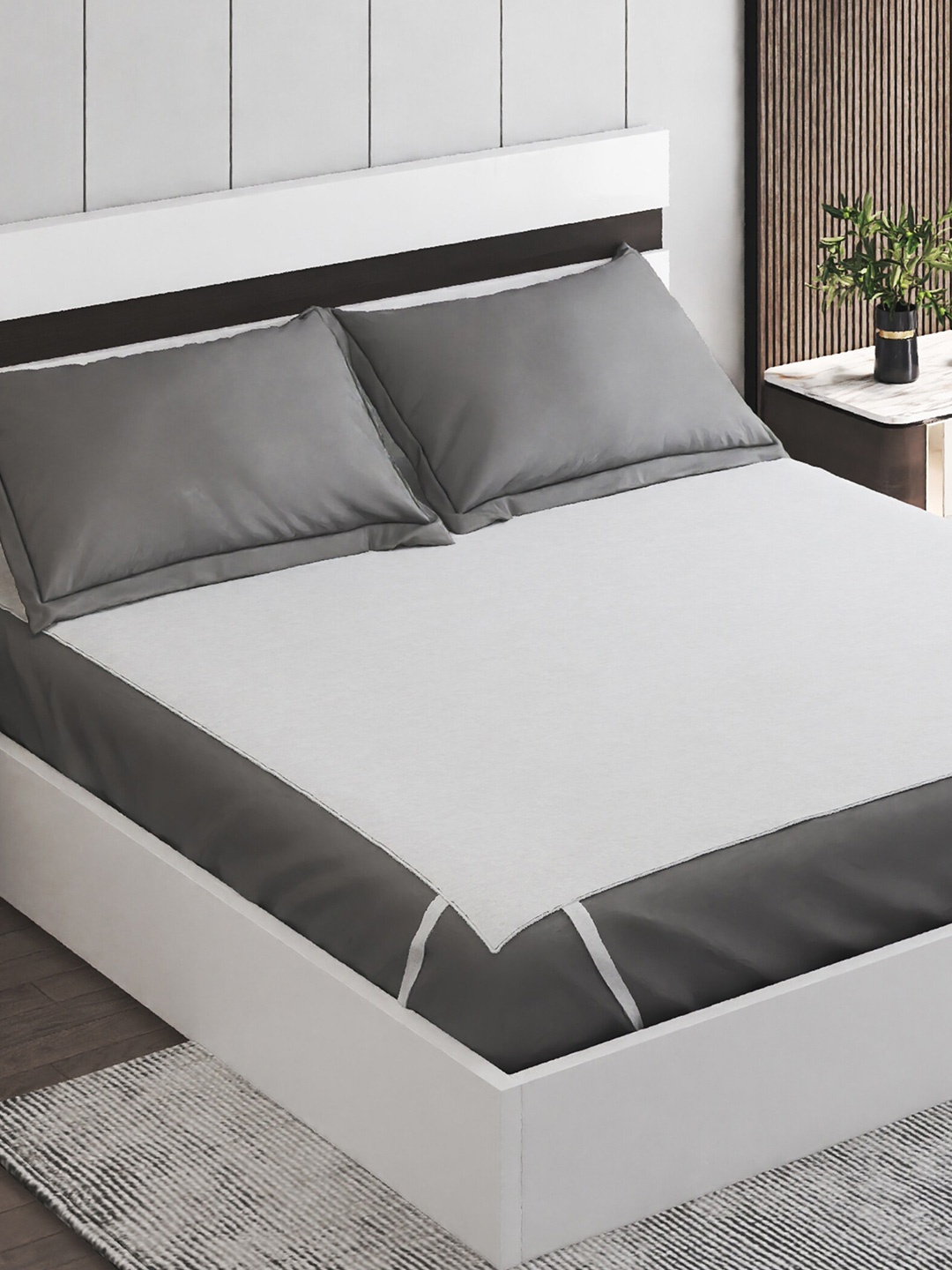 

Home Centre Bombora White Waterproof Terry King Mattress Protector